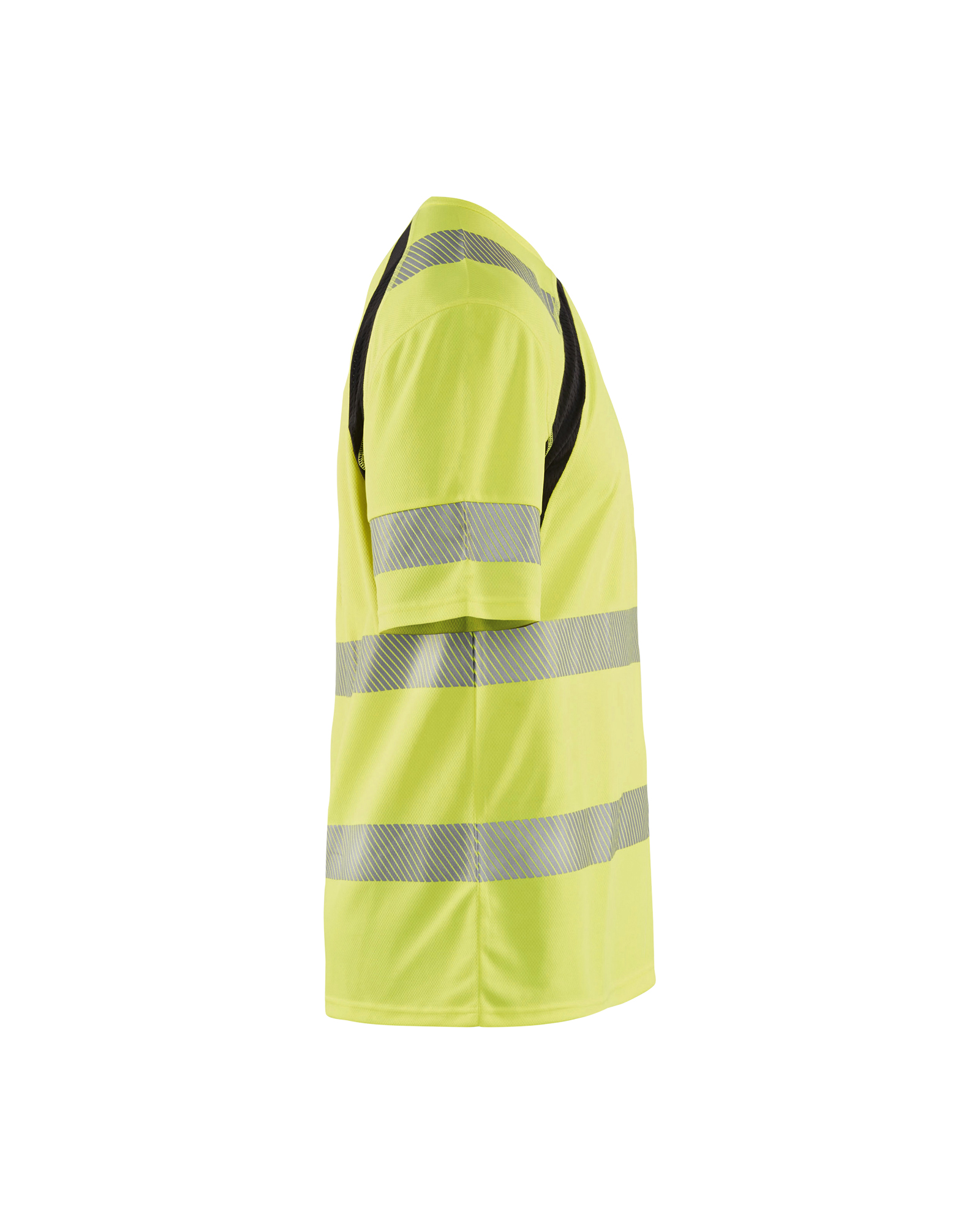 Blåkläder UV-T-shirt High Vis 3397 - High Vis Geel/Zwart zijkant