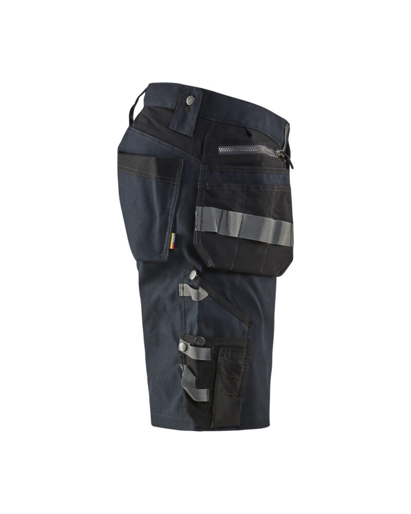 Blåkläder Short met stretch en gereedschapszakken 15981343 - zijkant
