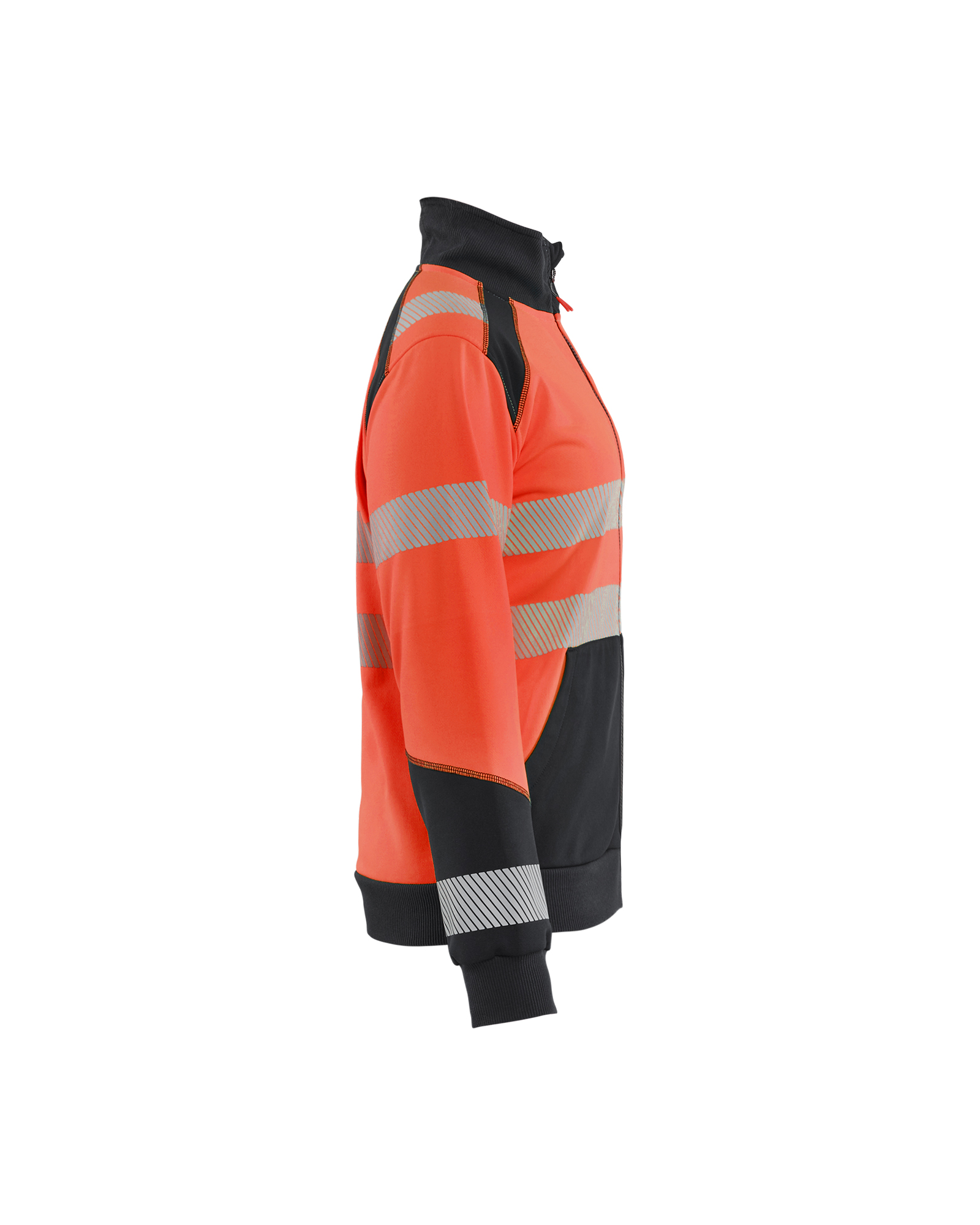 Blåkläder Dames sweatshirt met rits High Vis 3508 - Afbeelding 4