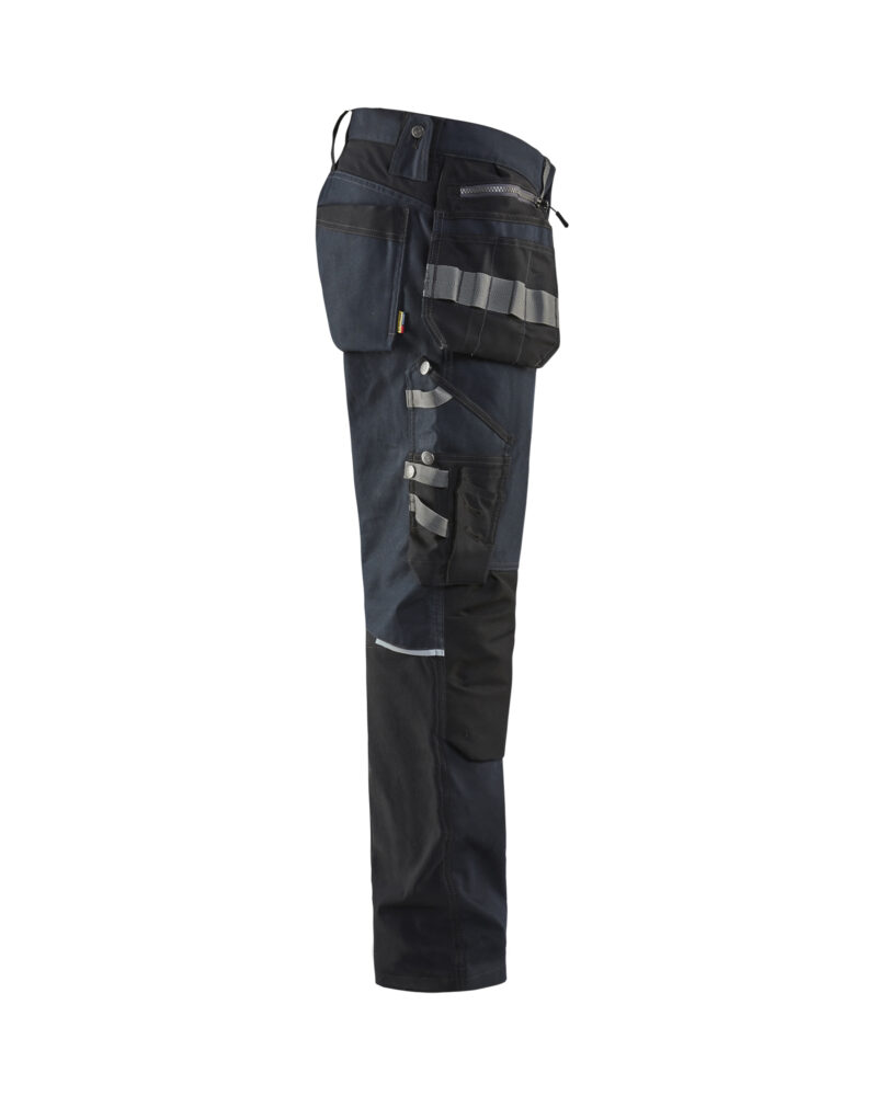 Blåkläder Werkbroek met stretch en gereedschapszakken 15991343 - zijkant
