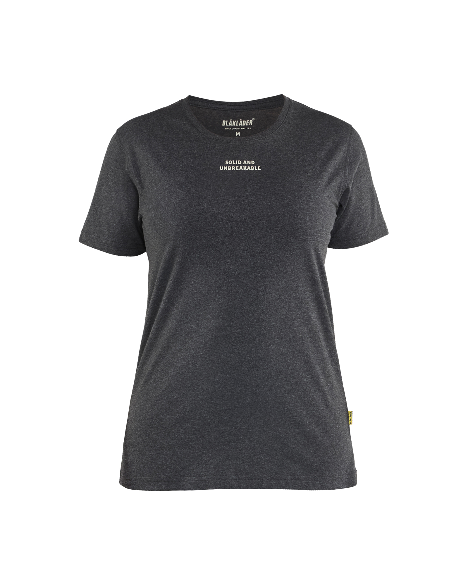 Blåkläder Dames T-shirt Eagle 9423 - Zwart melee voorkant