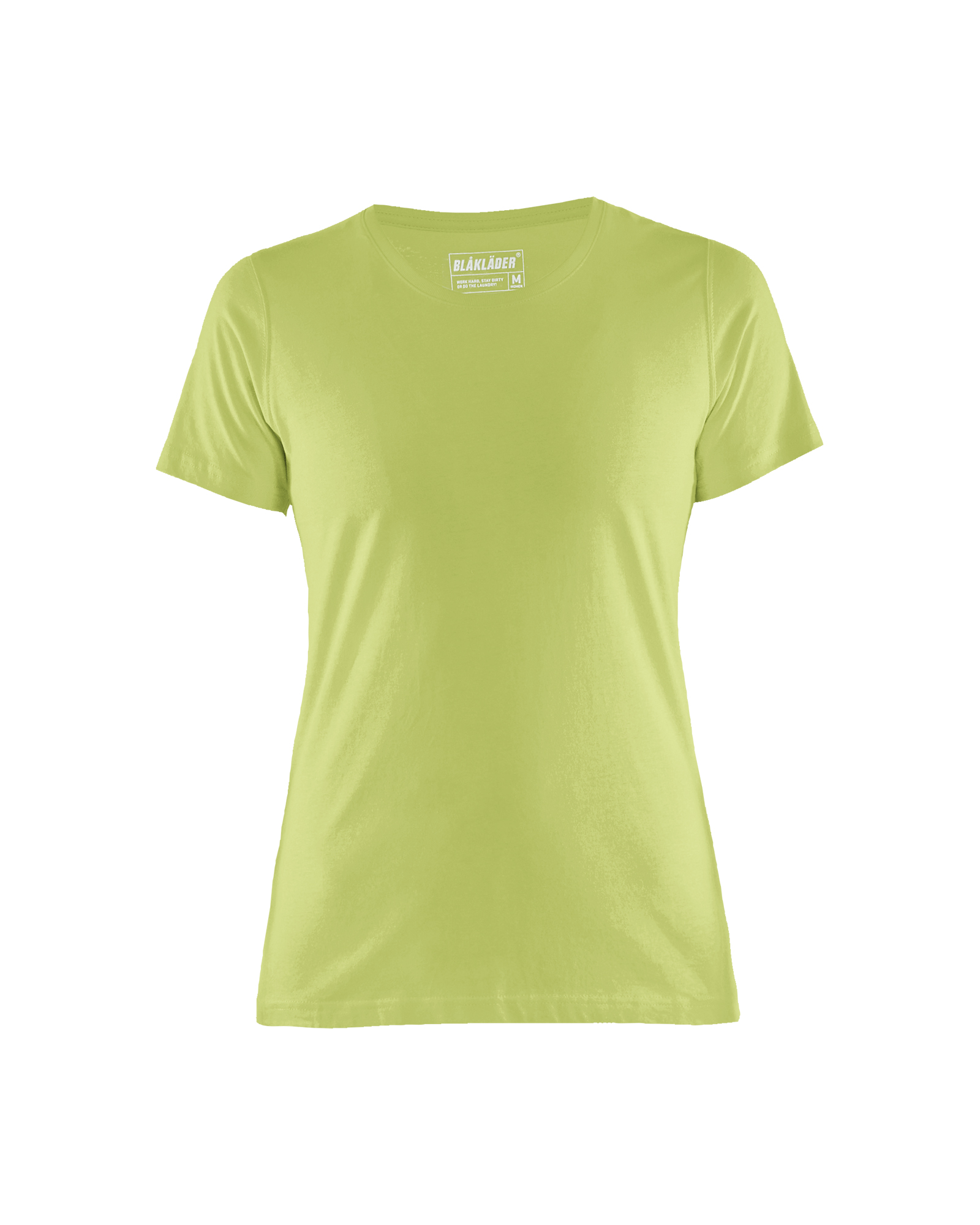 Blåkläder Dames T-shirt 3334 - Limoengroen voorkant