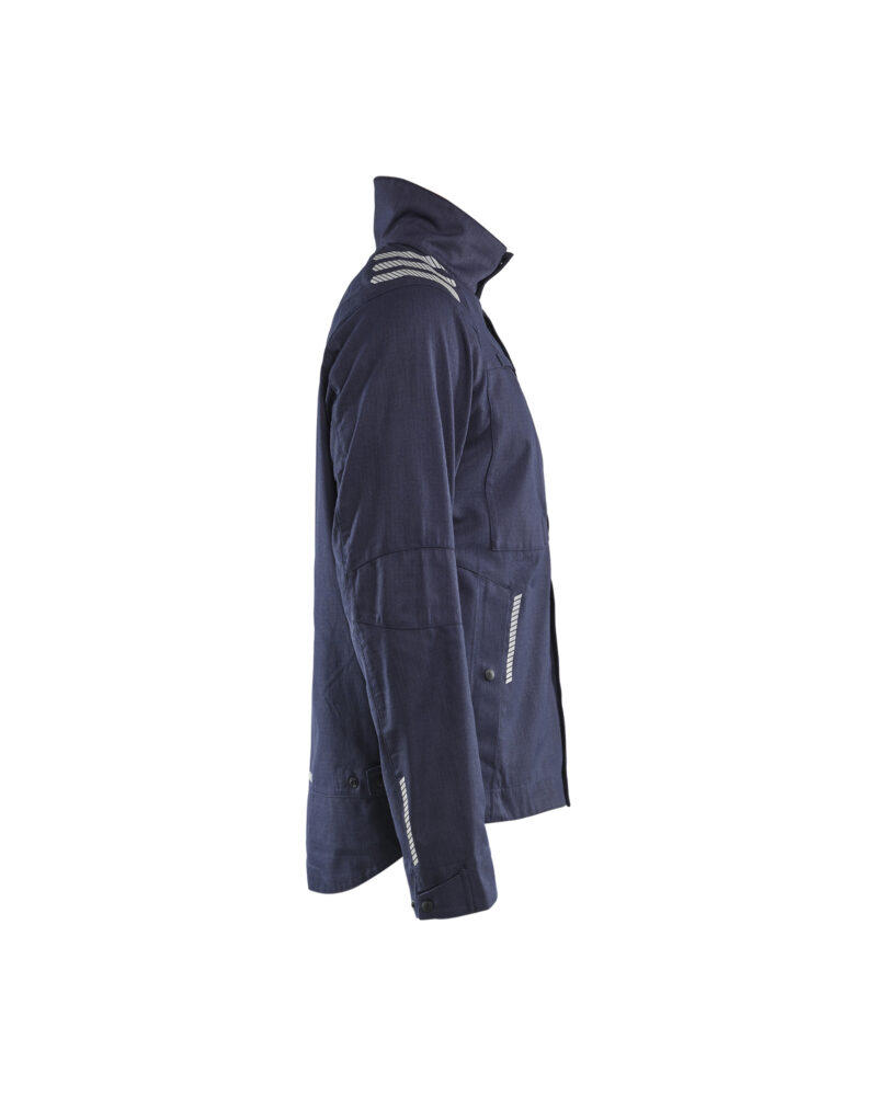 Blåkläder Multinorm jack inherent 4407 - Marineblauw zijkant