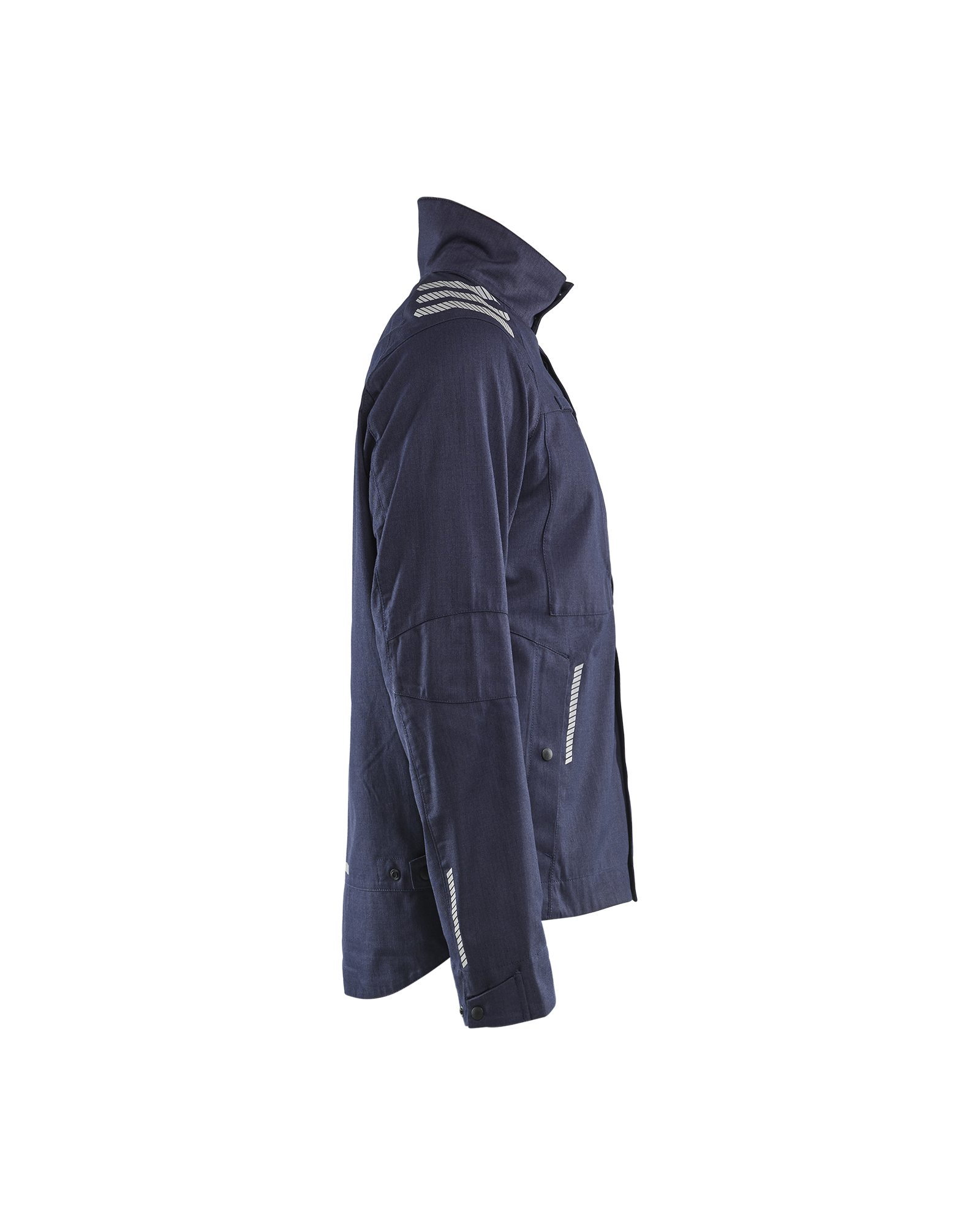 Blåkläder Multinorm jack inherent 4407 - Marineblauw zijkant