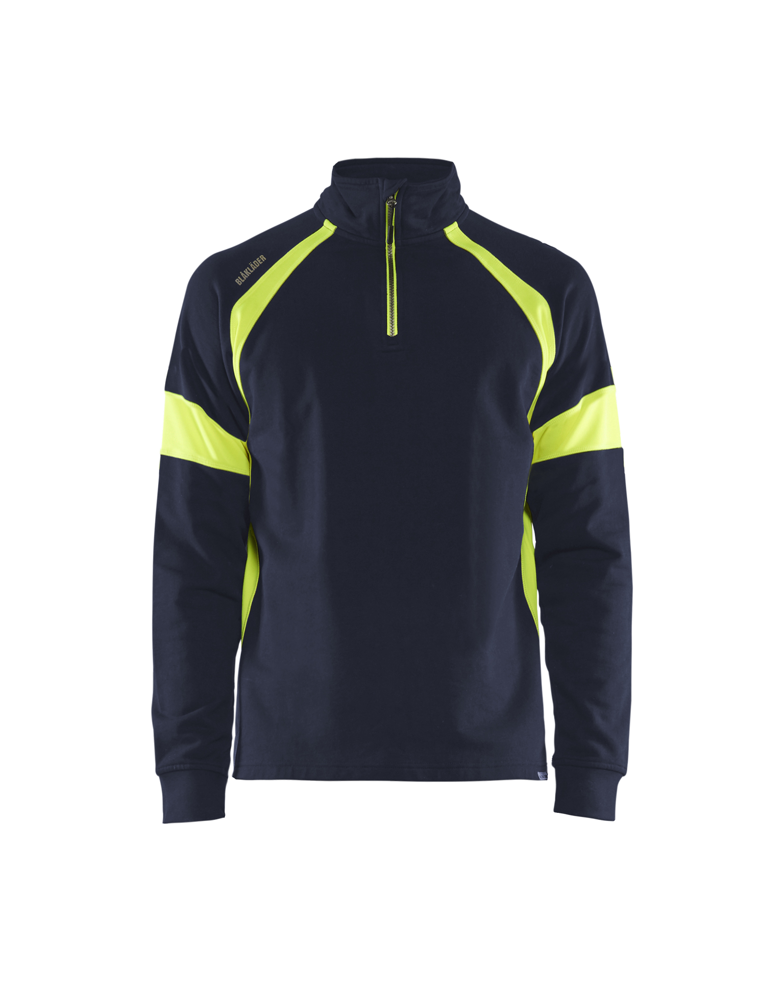 Blåkläder Sweatshirt met halve rits Visible 3550