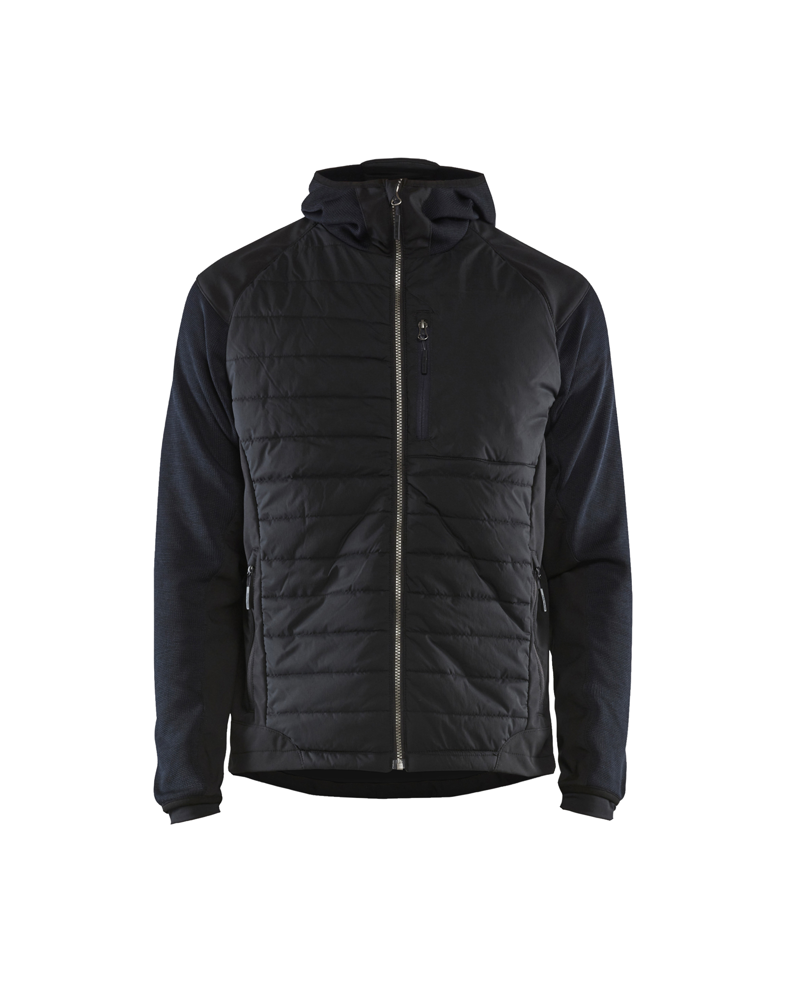 Blåkläder Hybride jack 5930 - Donker marineblauw / Zwart voorkant