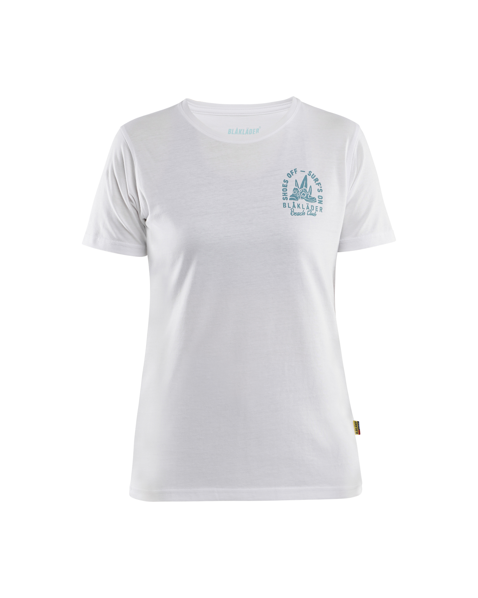 Blåkläder Dames T-shirt Blåkläder Beach Club 9417 - Wit voorkant