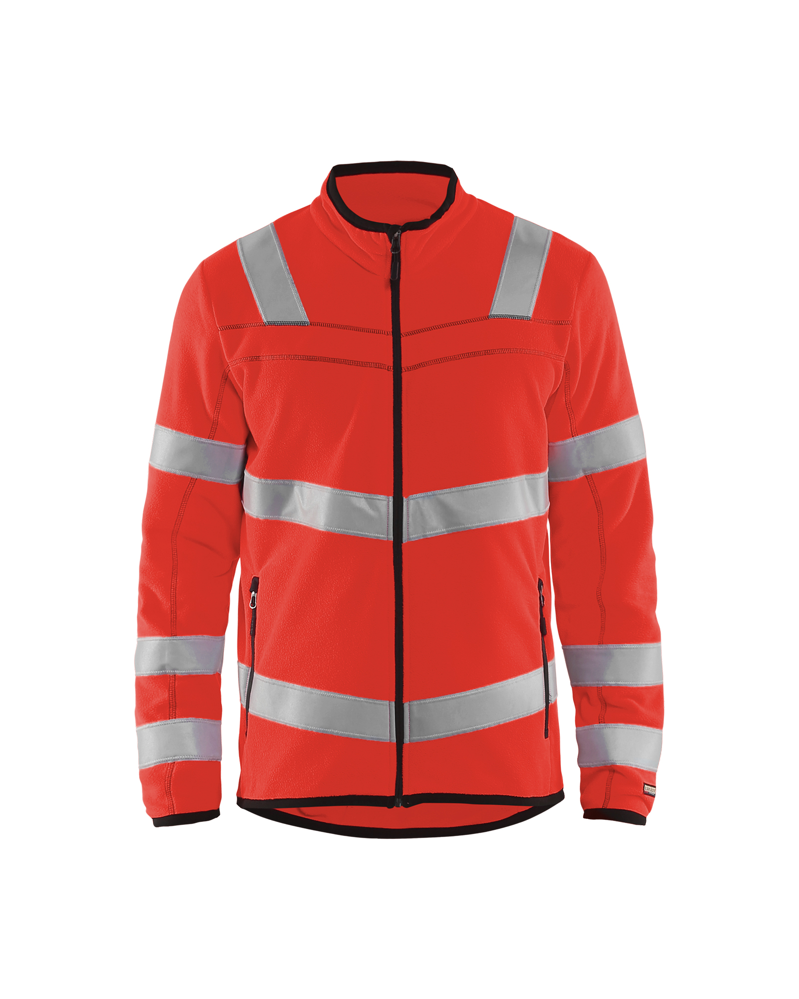Blåkläder Microfleecevest High Vis 4941 - High Vis Rood voorkant