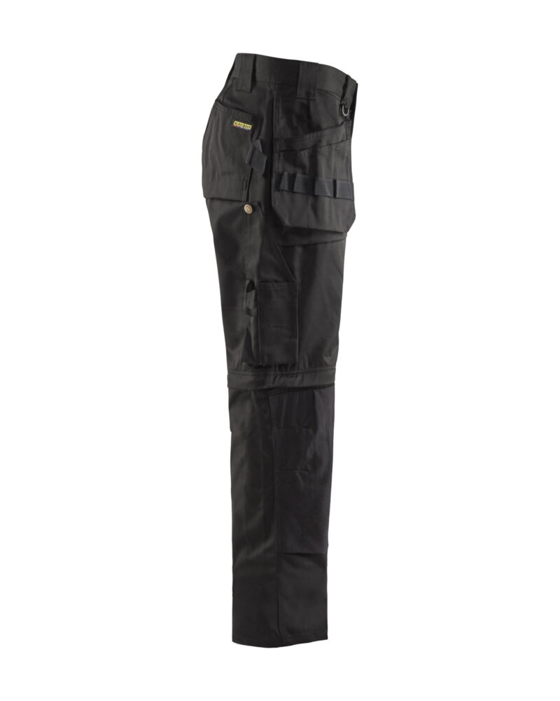 Blåkläder Werkbroek met gereedschapszakken zip-off 1538 - zijkant