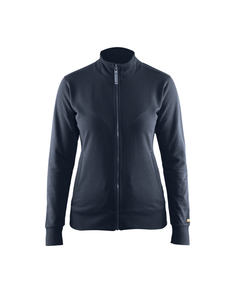 Blåkläder Dames sweatshirt met rits 3372