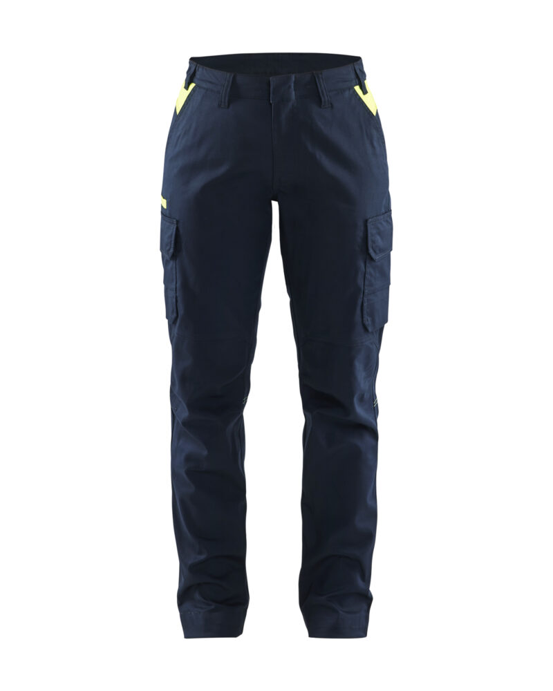 Blåkläder Dames industrie werkbroek stretch 7144 - voorkant