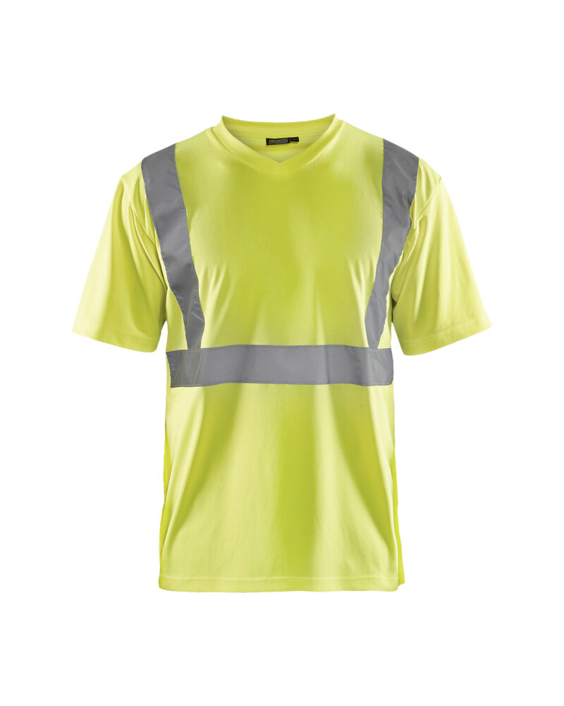 Blåkläder T-Shirt High Vis 3313 - High Vis Geel voorkant