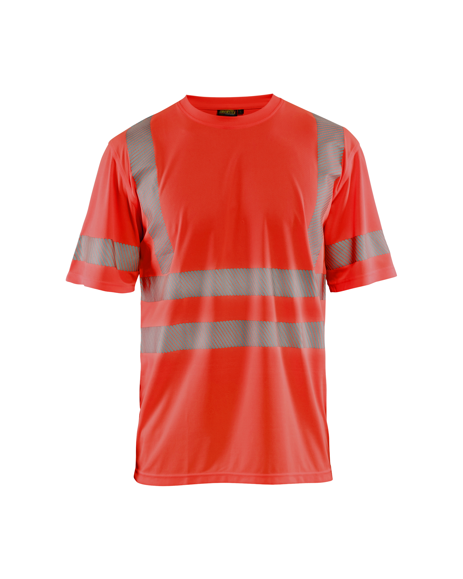 Blåkläder UV-T-shirt High Vis 3420 - High Vis Rood voorkant