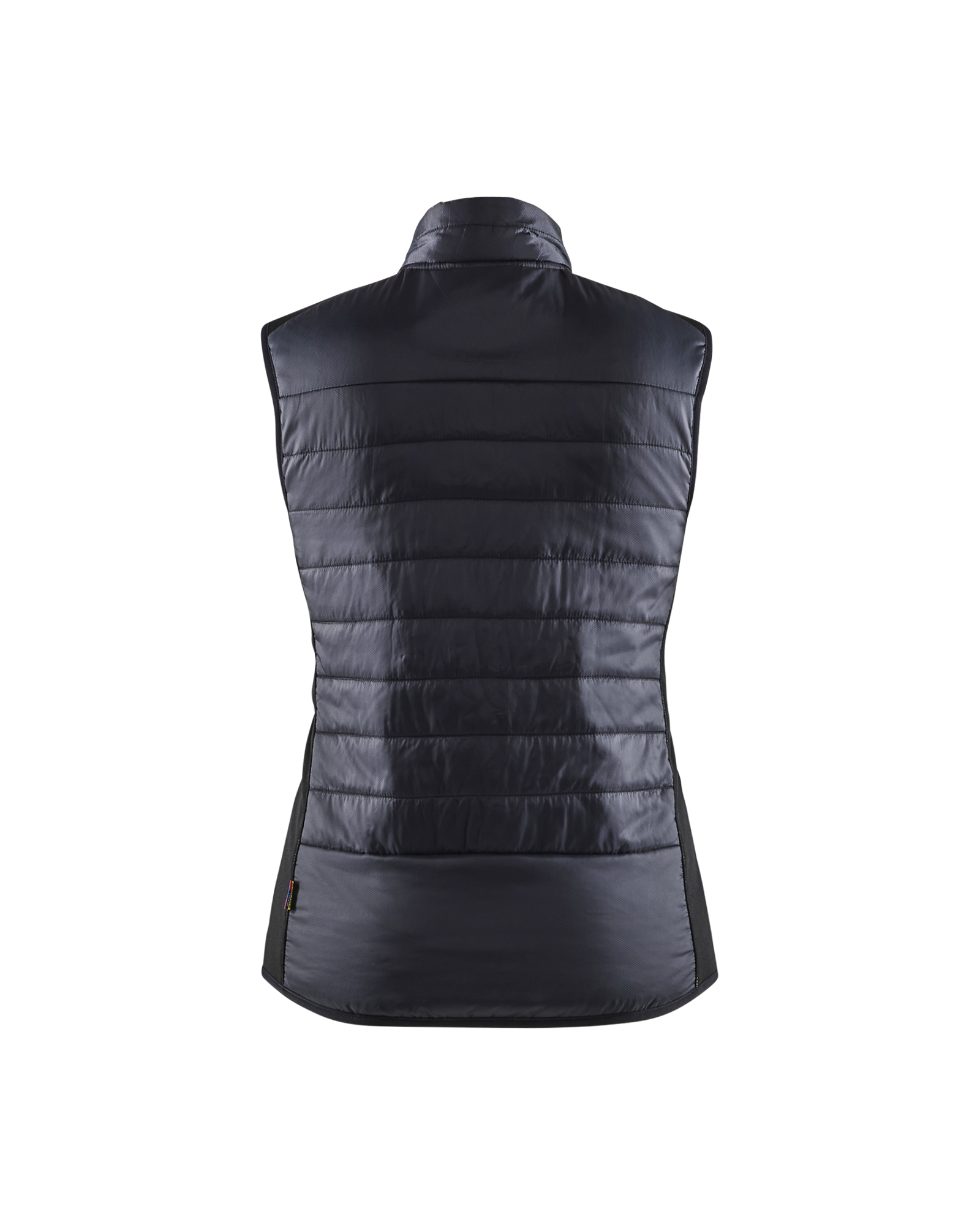 Blåkläder Dames gevoerde bodywarmer 3864 - Zwart/Rood achterkant