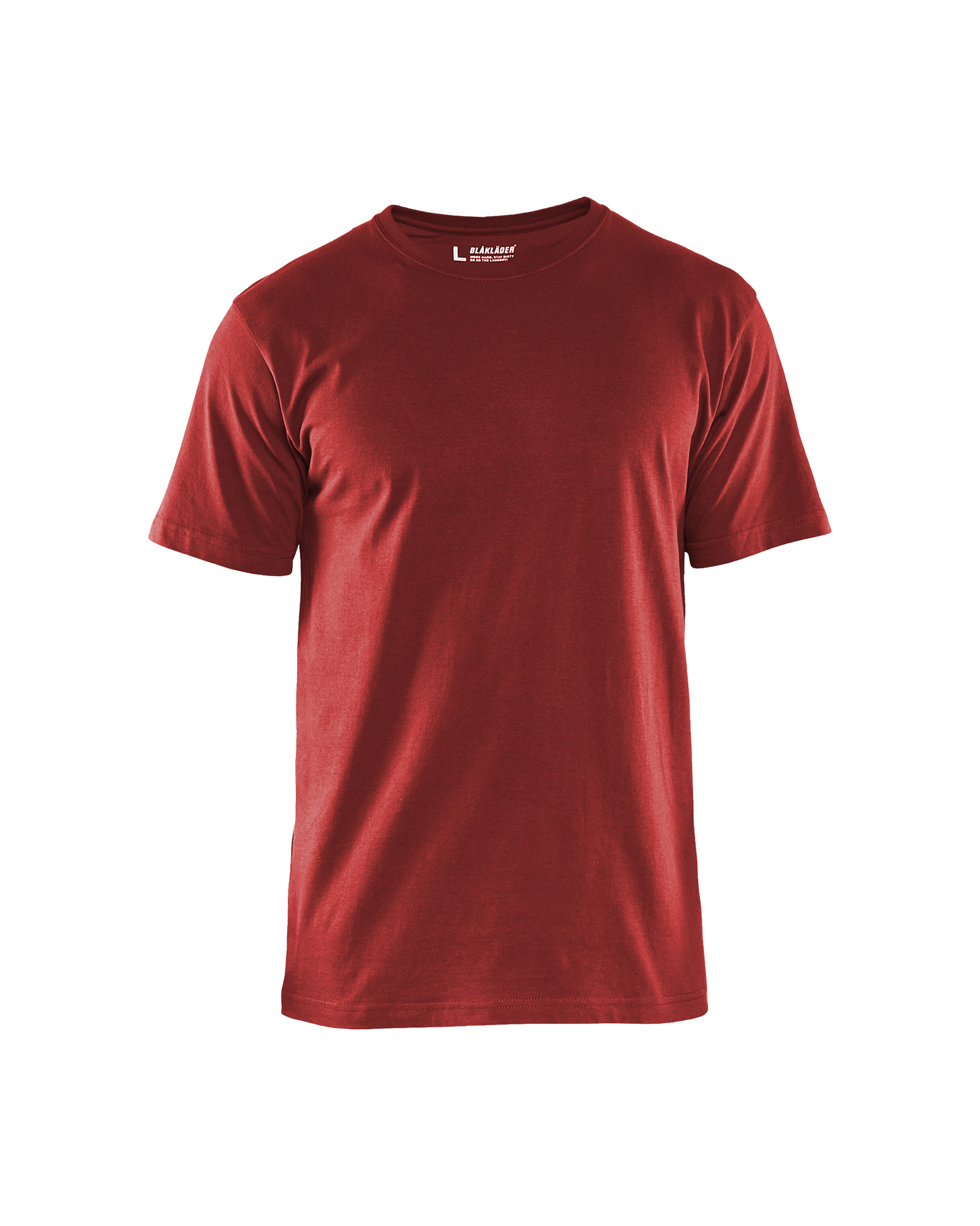 Blåkläder T-shirt 3525 - Rood voorkant