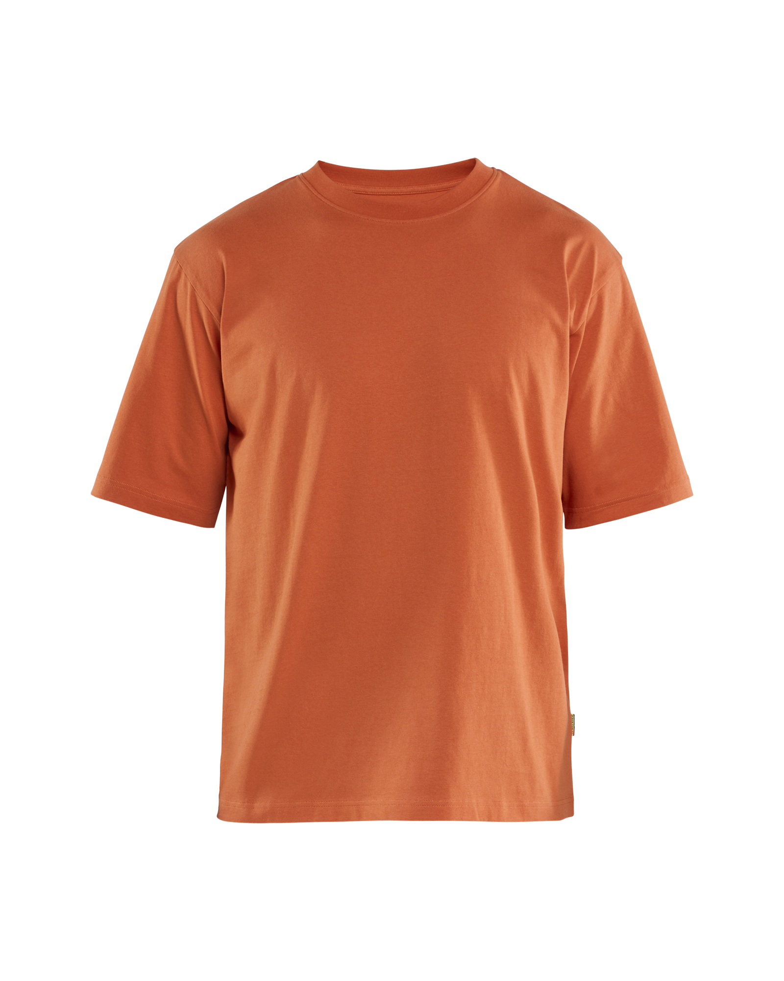 Blåkläder T-shirt losse pasvorm 3429 - Oranje/Roest voorkant