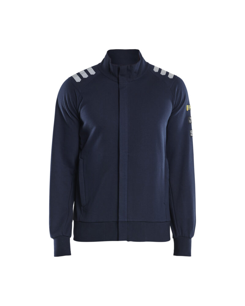 Blåkläder Vlamvertragend sweatshirt met rits Inherent 3453