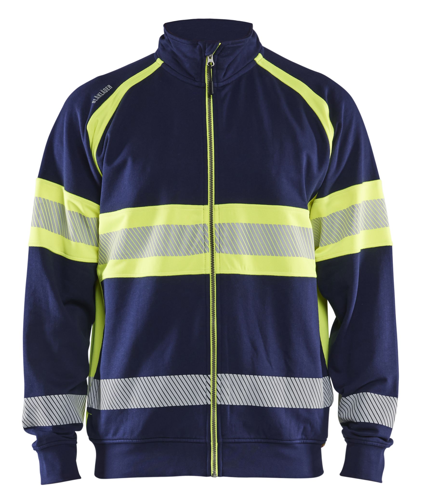 Blåkläder Sweatshirt met rits High vis 3551 - Afbeelding 3