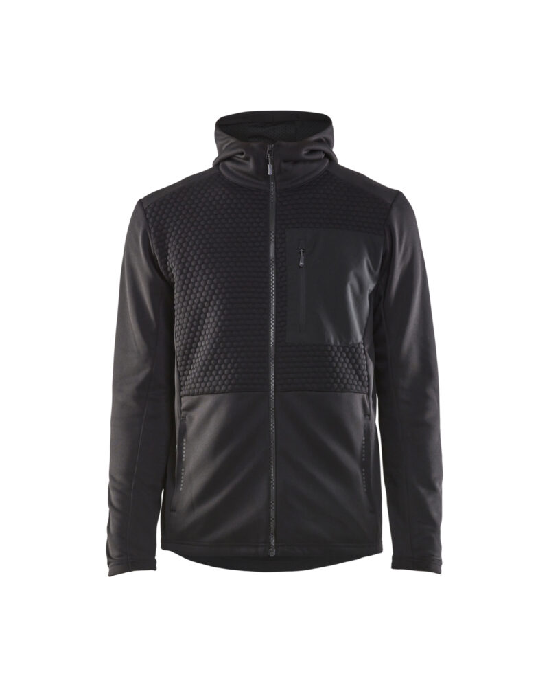 Blåkläder Hooded sweatshirt met rits 3540 (piqué)