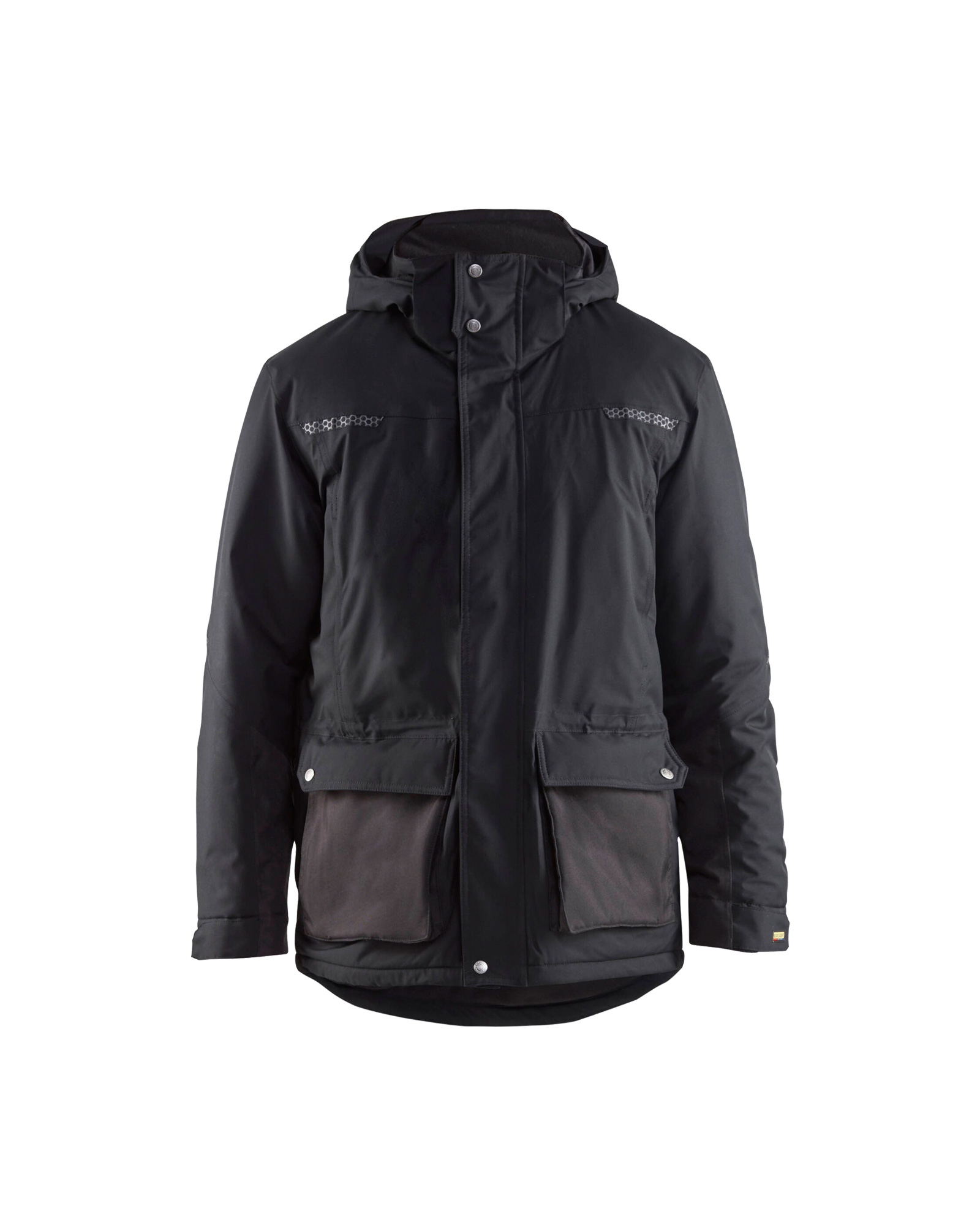 Blåkläder Winterparka 4989 - Zwart voorkant