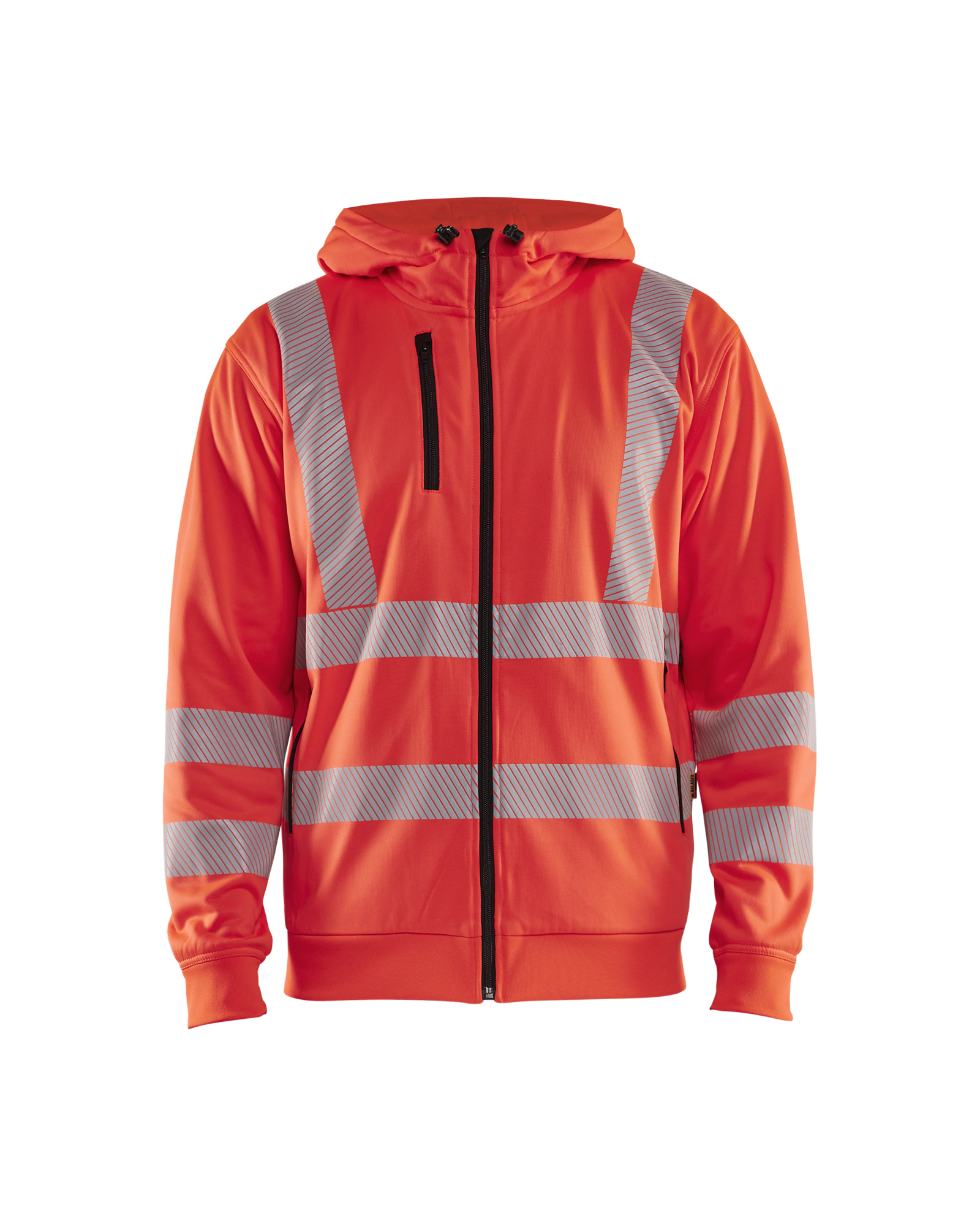 Blåkläder Hooded sweatshirt met rits High Vis 3565 - Afbeelding 6