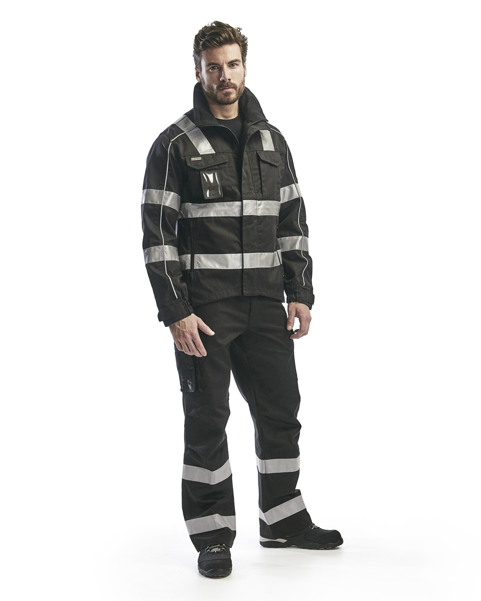 Blåkläder Jack. Ongevoerd High Vis 4051 detail 3
