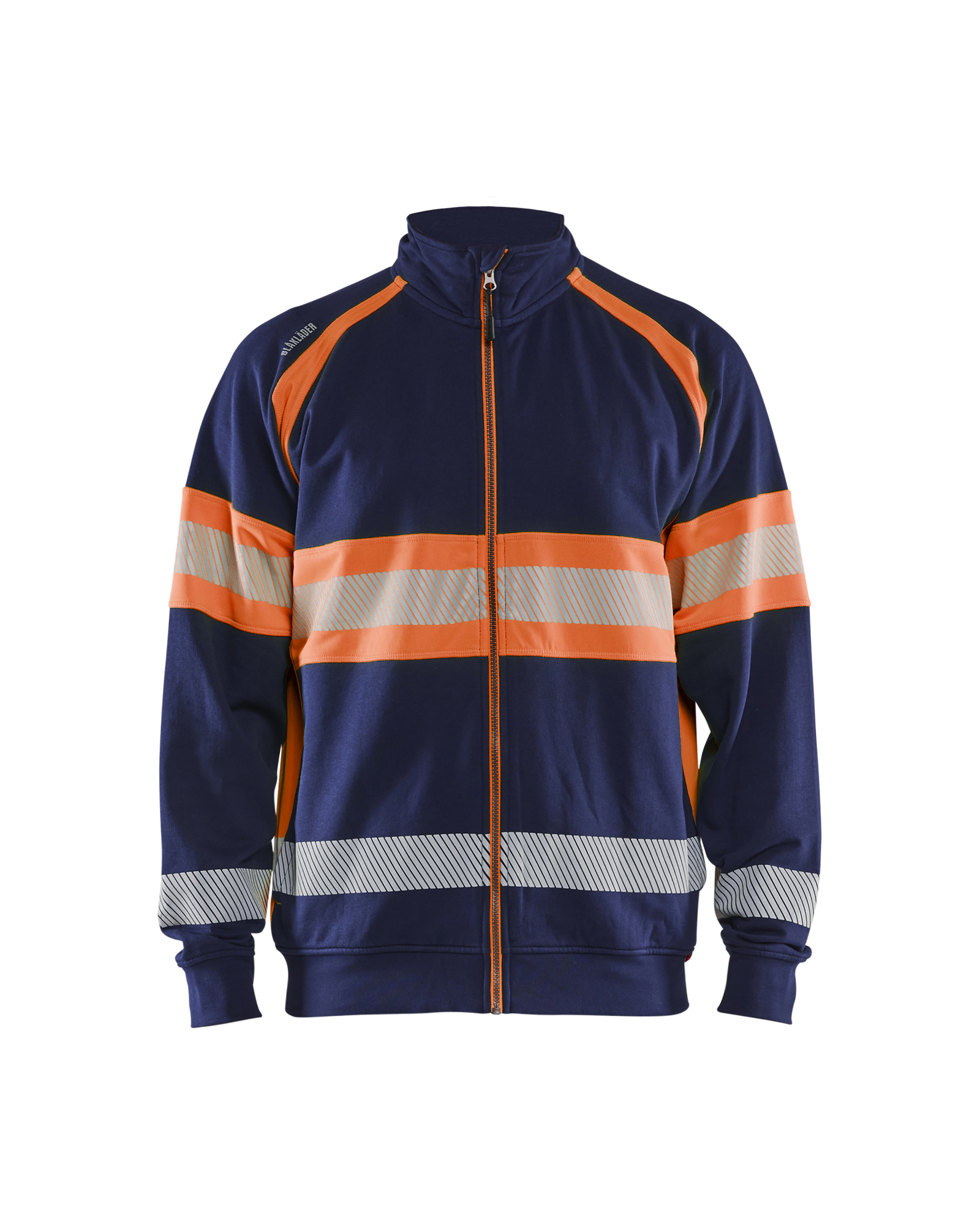 Blåkläder Sweatshirt met rits High vis 3551 - Afbeelding 5