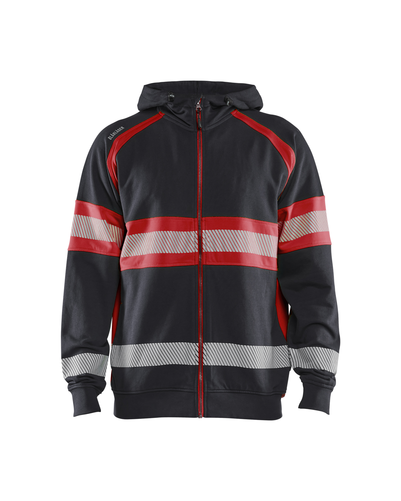 Blåkläder Hooded sweatshirt met rits High Vis 3552 - Afbeelding 7