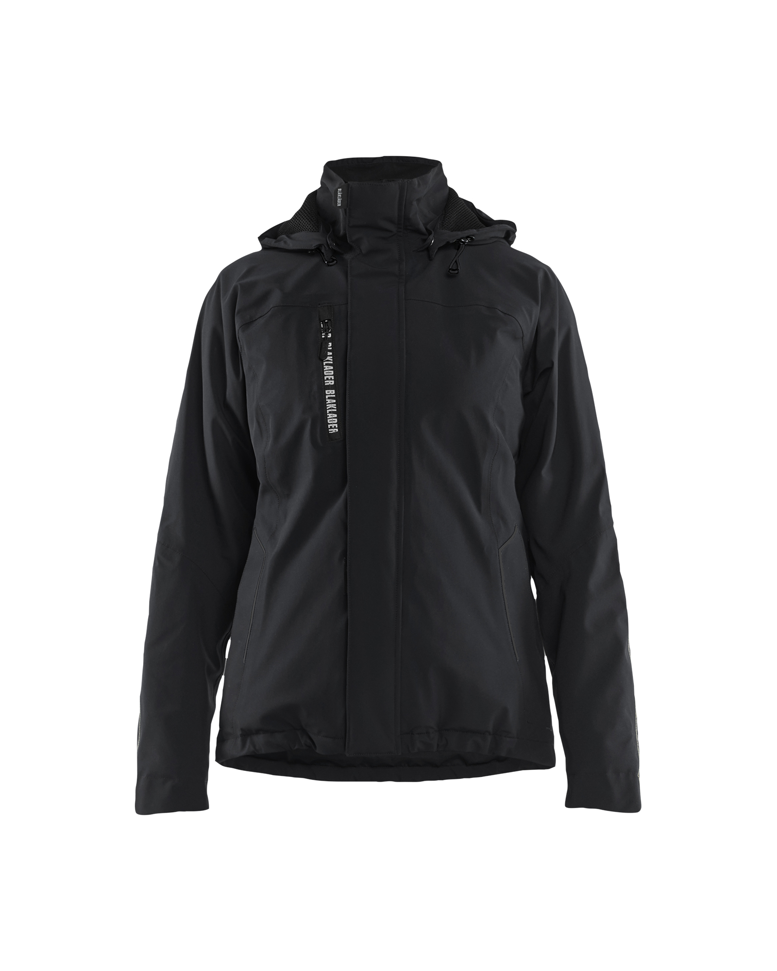 Blåkläder Dames Lichtgewicht winterjas 4-weg stretch 4408 - Zwart/Zwart voorkant