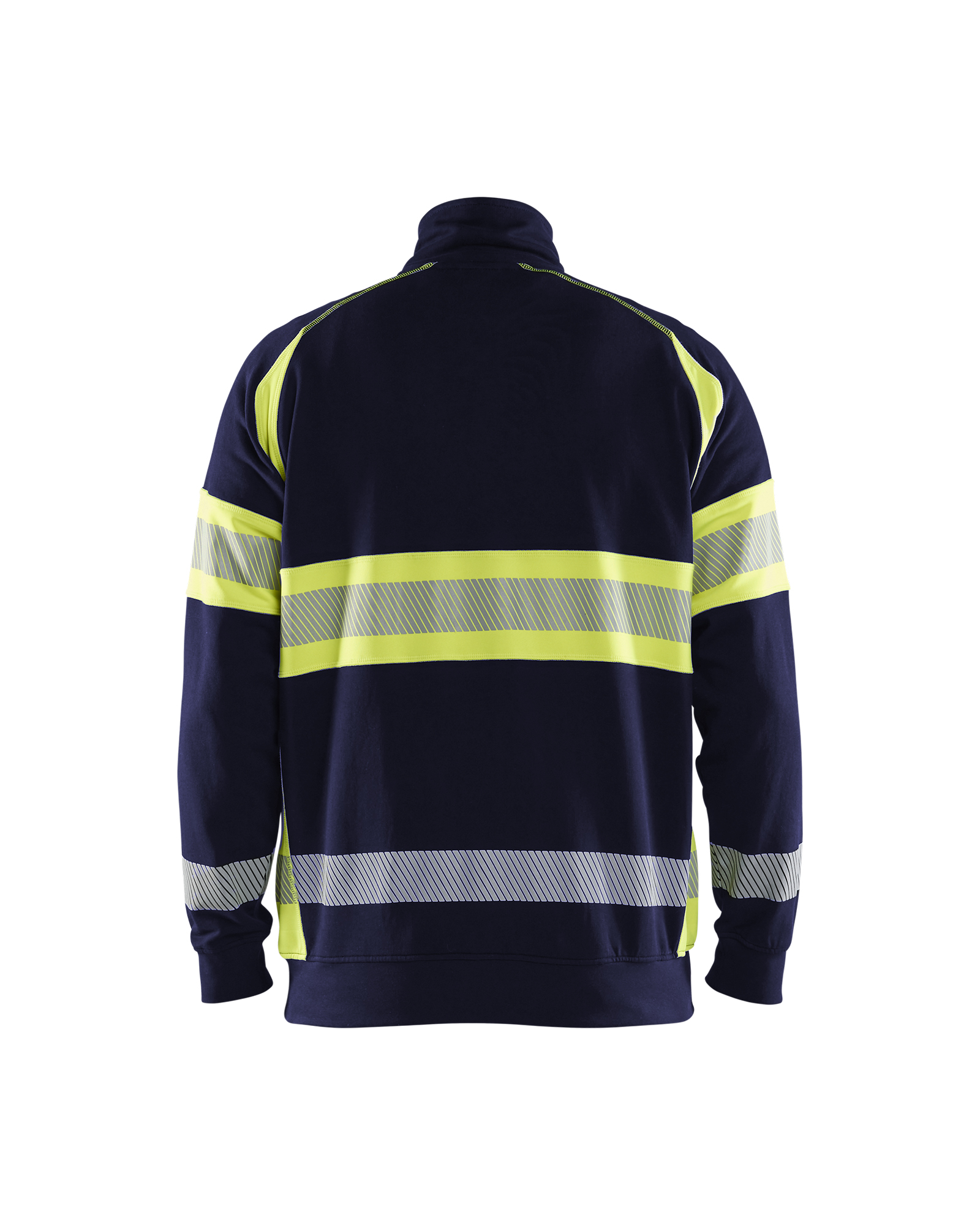 Blåkläder Sweatshirt met halve rits High Vis 3553 - Afbeelding 2
