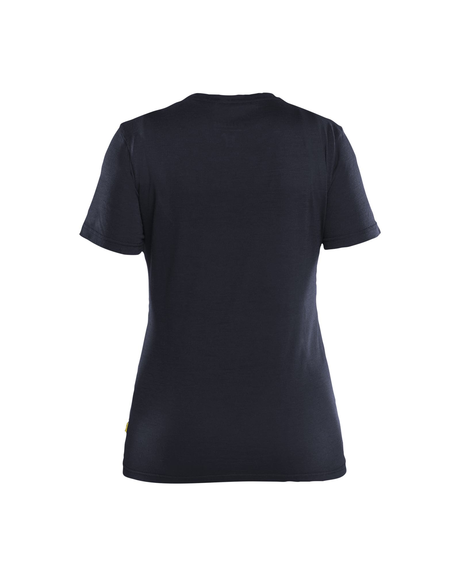 Blåkläder Dames T-shirt merinowol 3537 - Donker Marineblauw achterkant