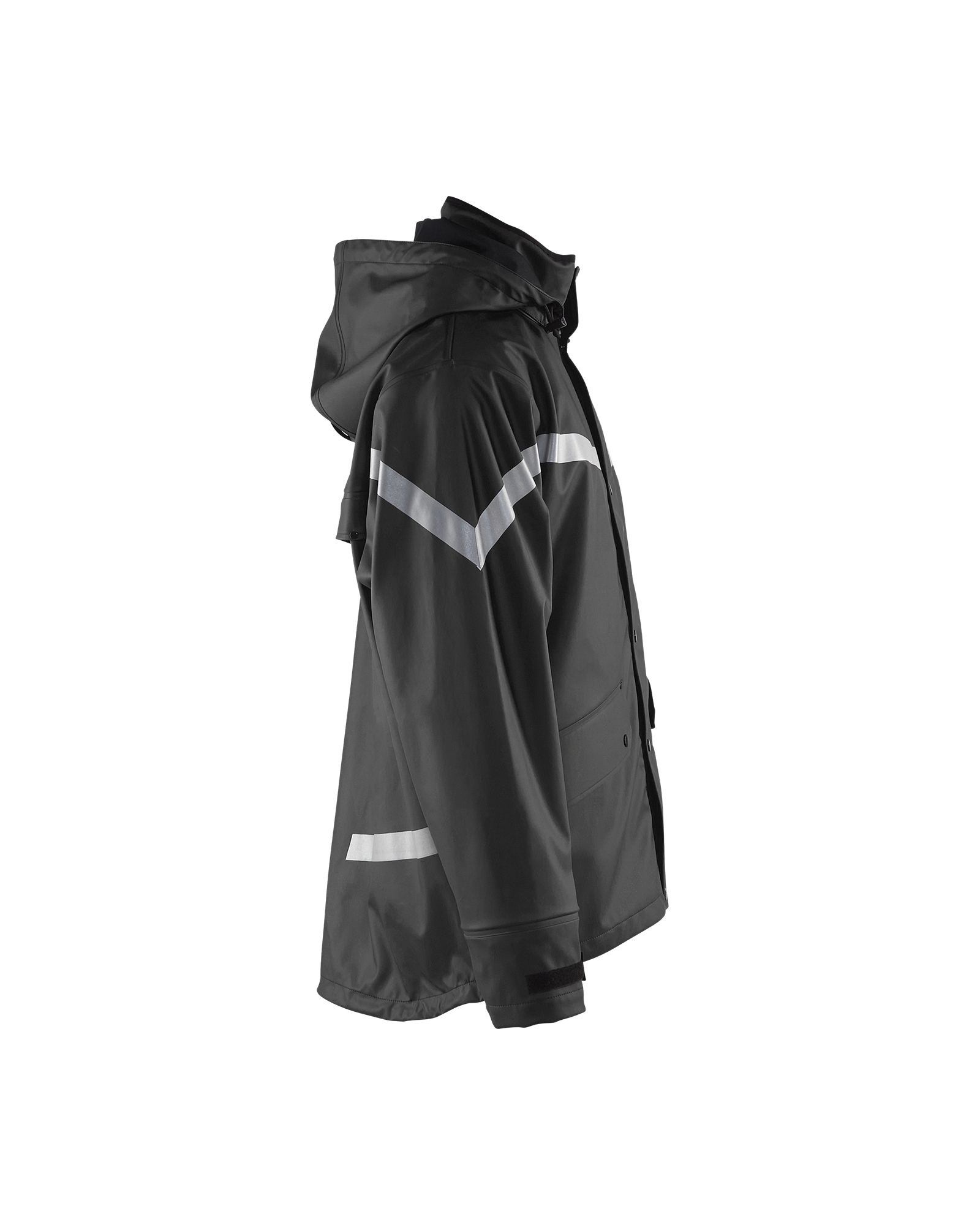 Blåkläder Regenjas LEVEL 2 4305 - Zwart zijkant