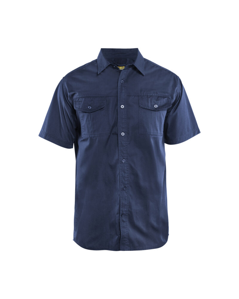 Blåkläder Overhemd Twill korte mouw 3296