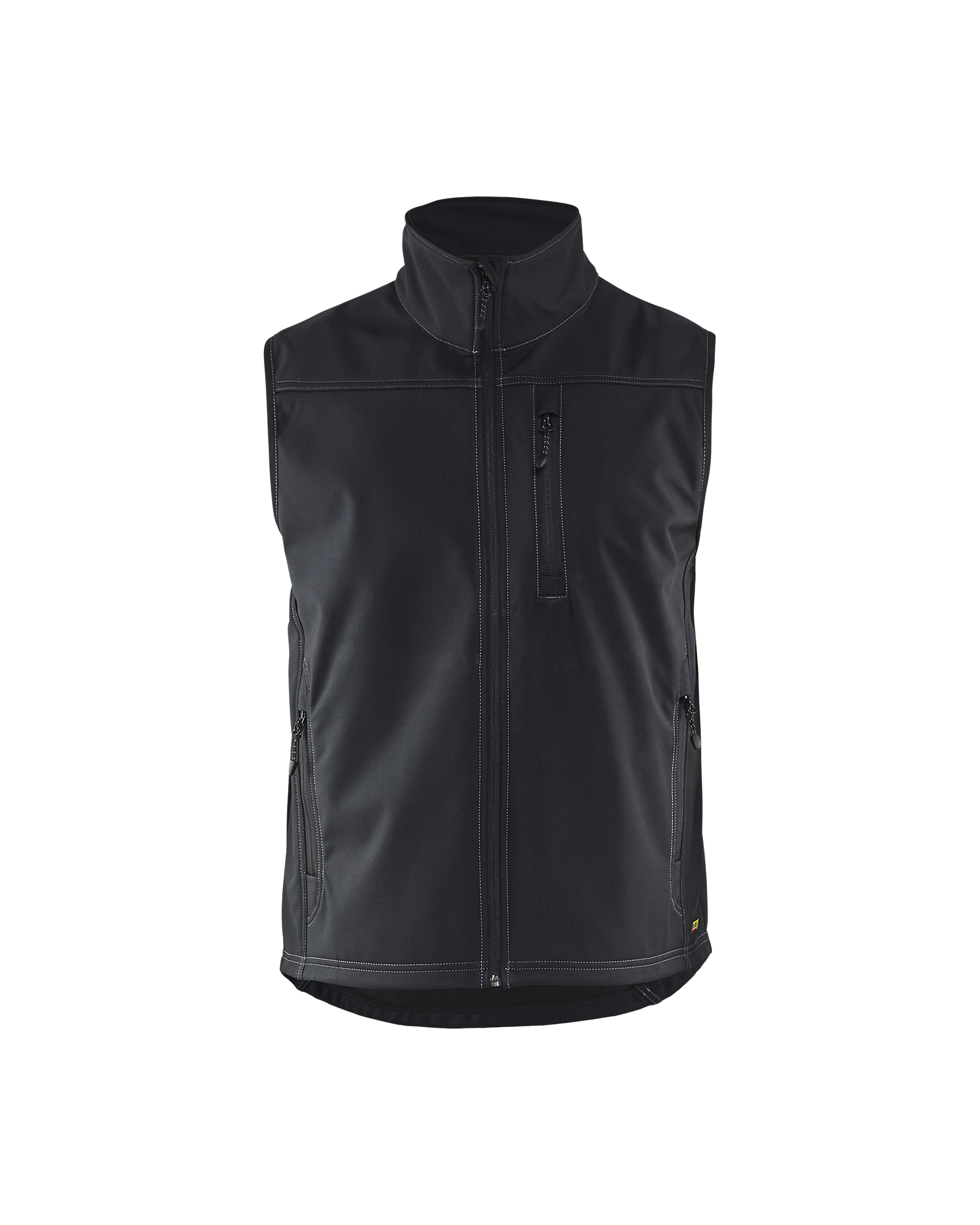 Blåkläder Softshell bodywarmer 8170 - Zwart voorkant