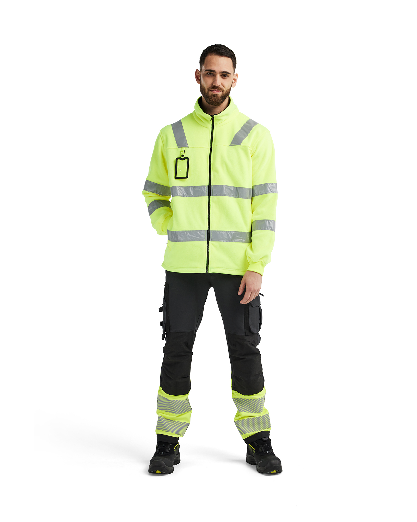 Blåkläder Fleecejas High Vis 4833 detail 1
