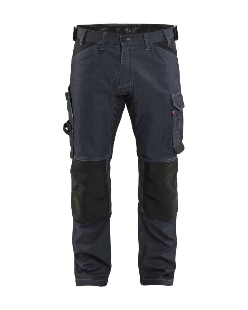 Blåkläder Werkbroek denim stretch 1751 - voorkant