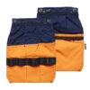 Marineblauw/Oranje