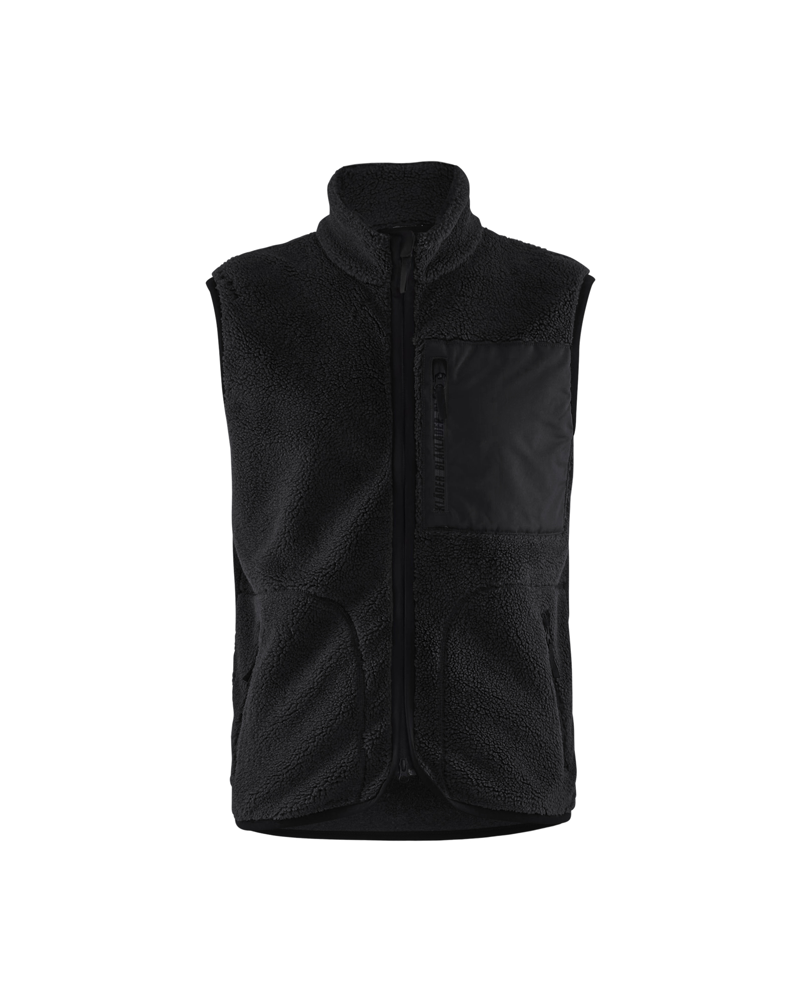 Blåkläder Pilé bodywarmer 3820 - Zwart voorkant