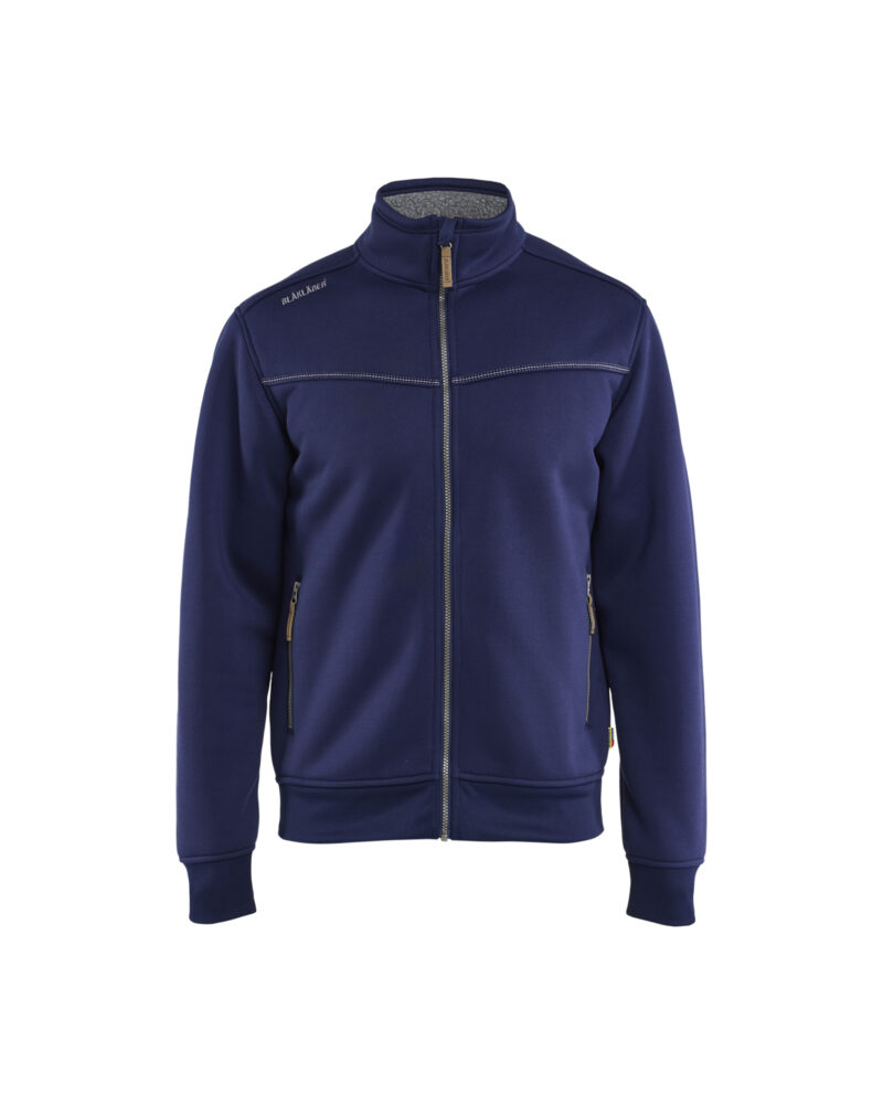 Blåkläder Sweatshirt met rits Sherpa-gevoerd 4739
