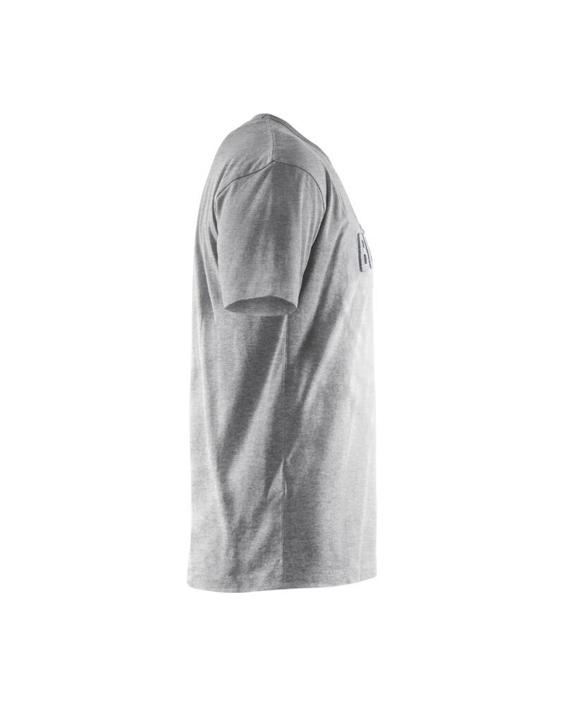 Blåkläder T-shirt 3D 3531 - Grijs Melee zijkant