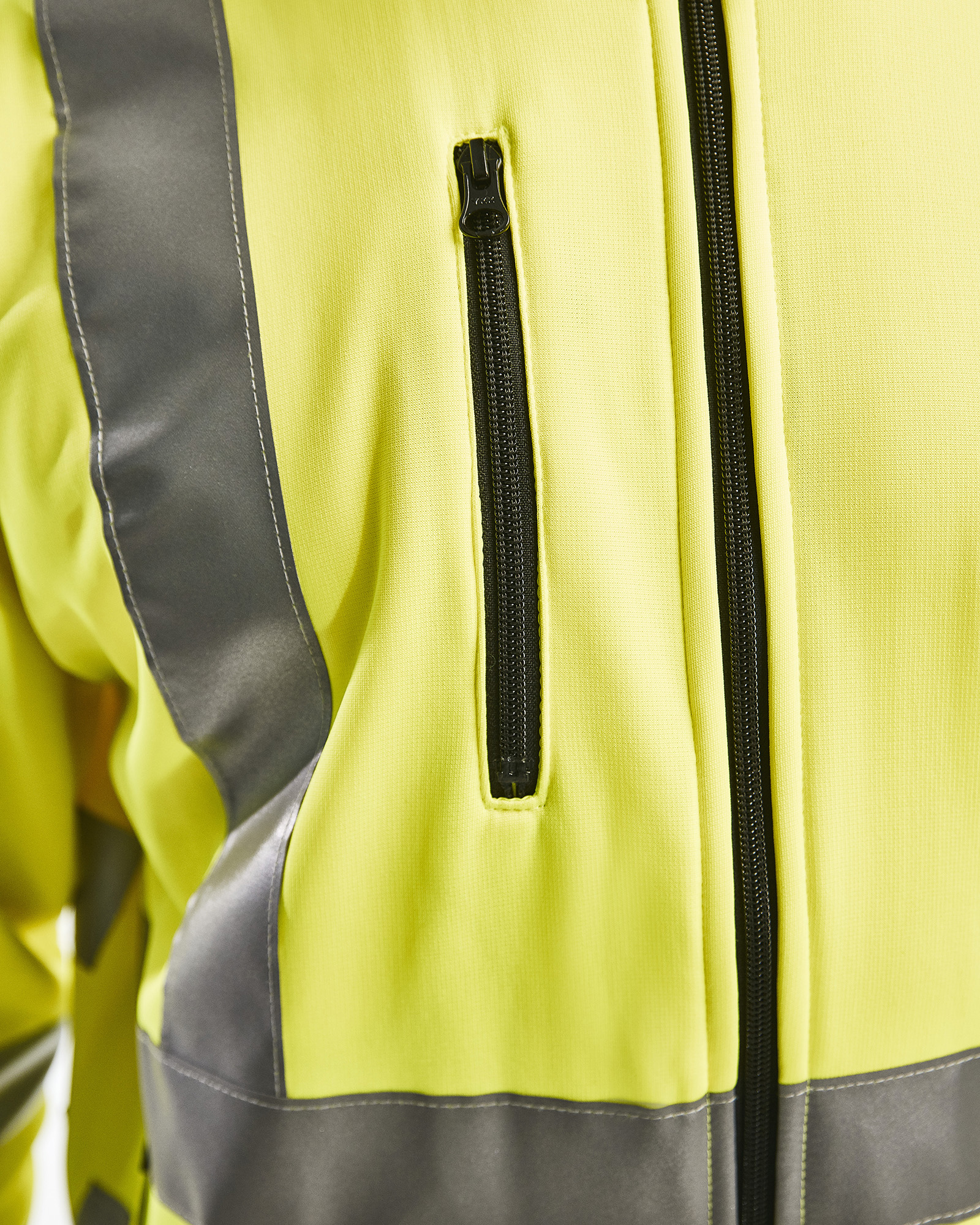 Blåkläder Sweatshirt met rits High Vis 3358 - Afbeelding 3