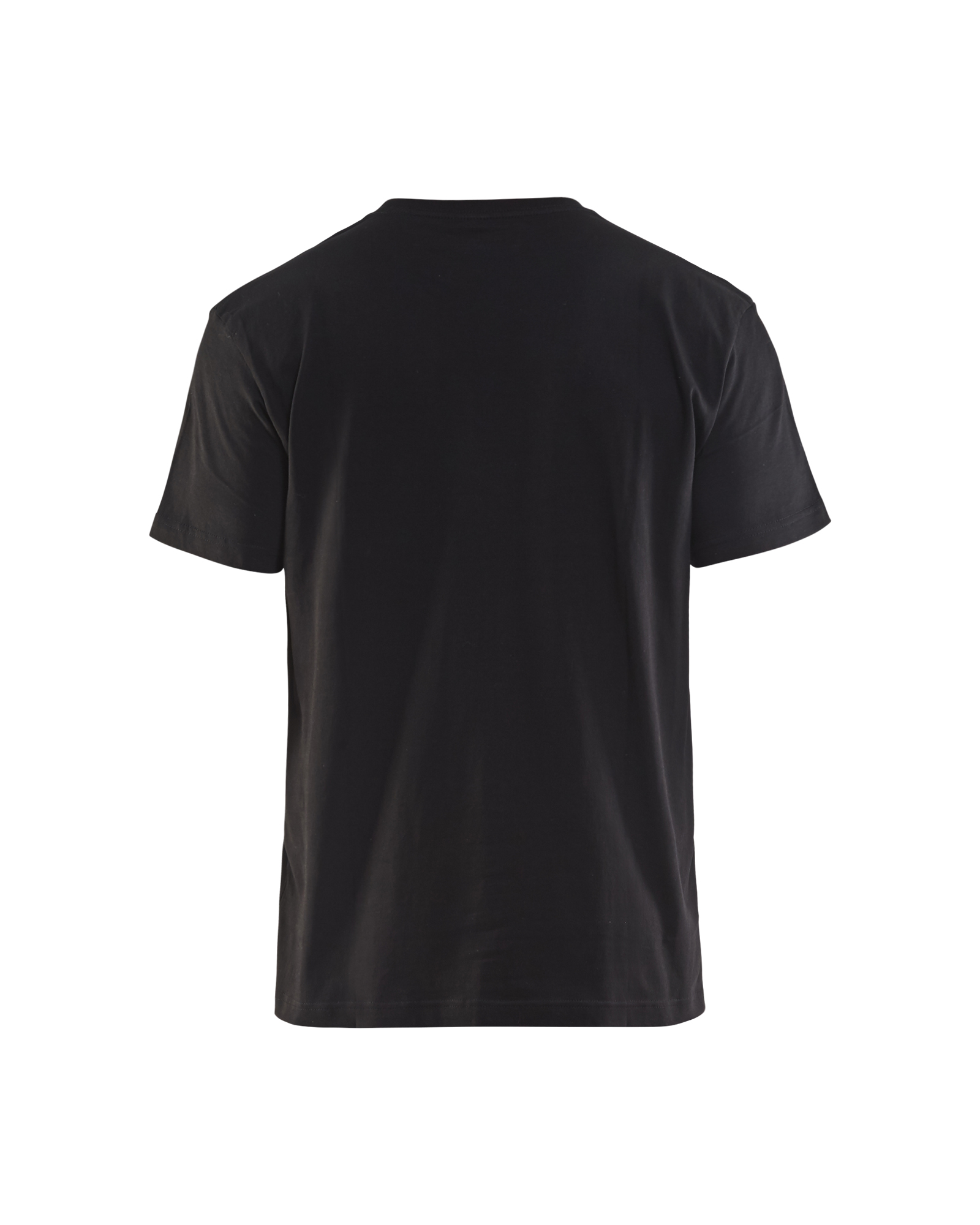 Blåkläder T-shirt 3379 - Zwart / High Vis Geel achterkant