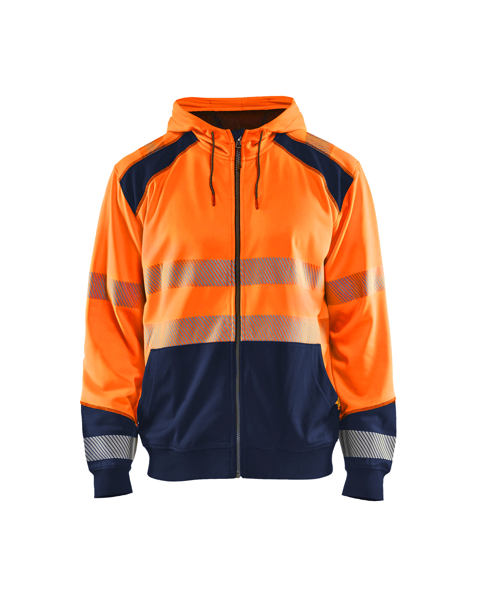 Blåkläder Hooded sweatshirt met rits High Vis 3546 - Afbeelding 6