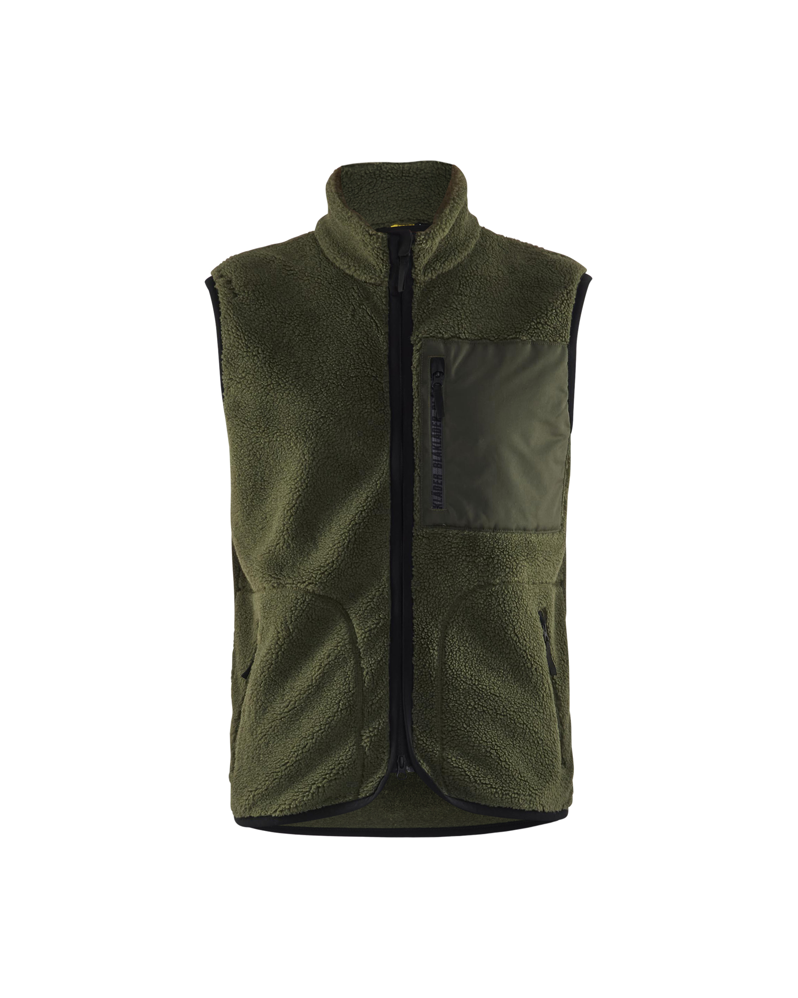 Blåkläder Pilé bodywarmer 3820 - Herfstgroen voorkant