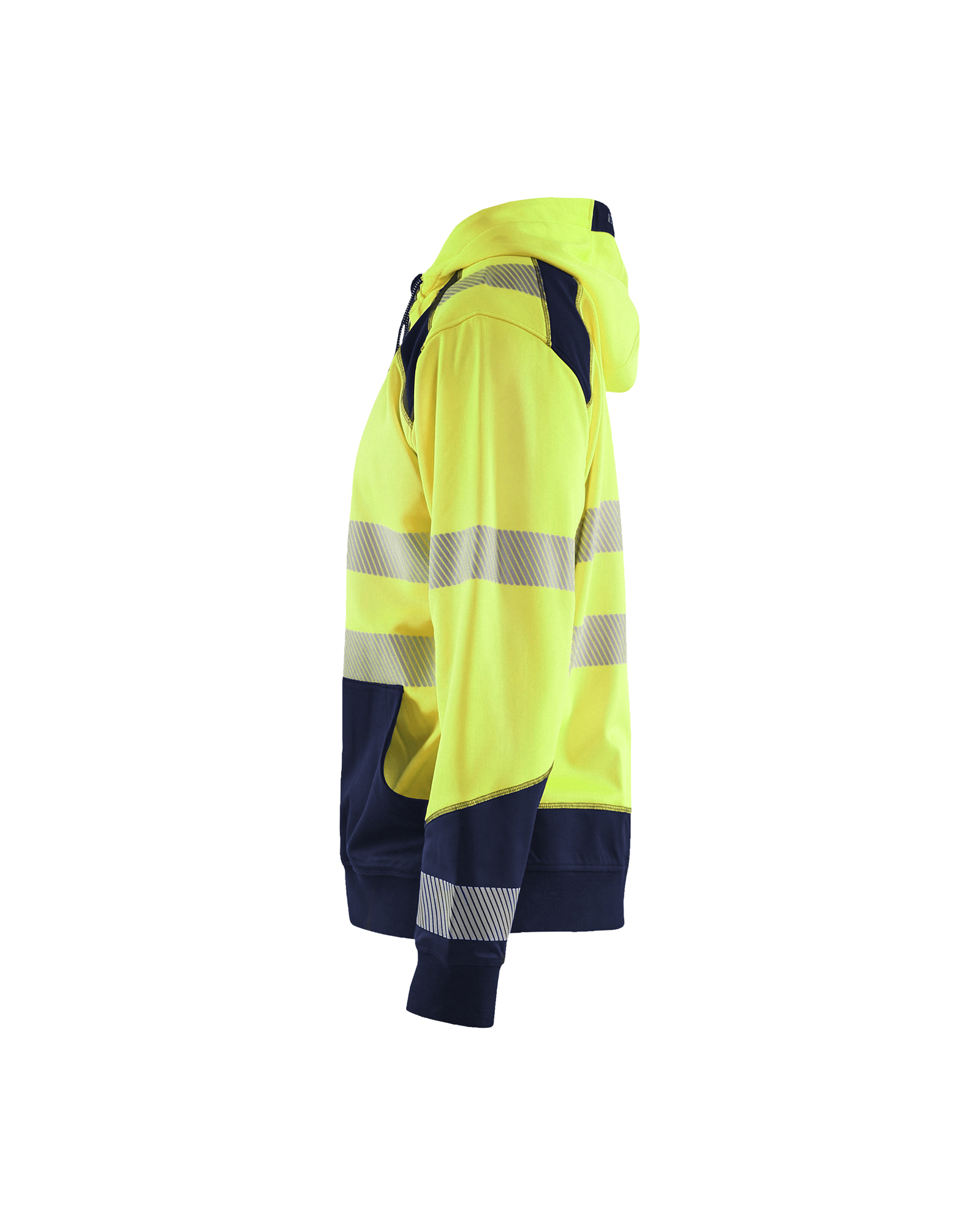 Blåkläder Hooded sweatshirt met rits High Vis 3546 - Afbeelding 2