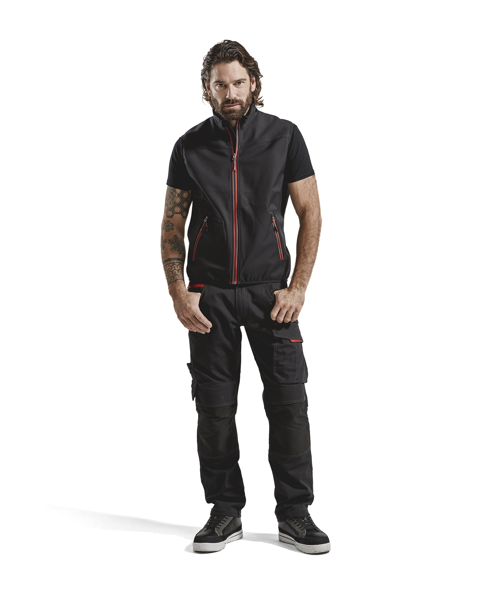 Blåkläder Softshell bodywarmer 3850 detail 2