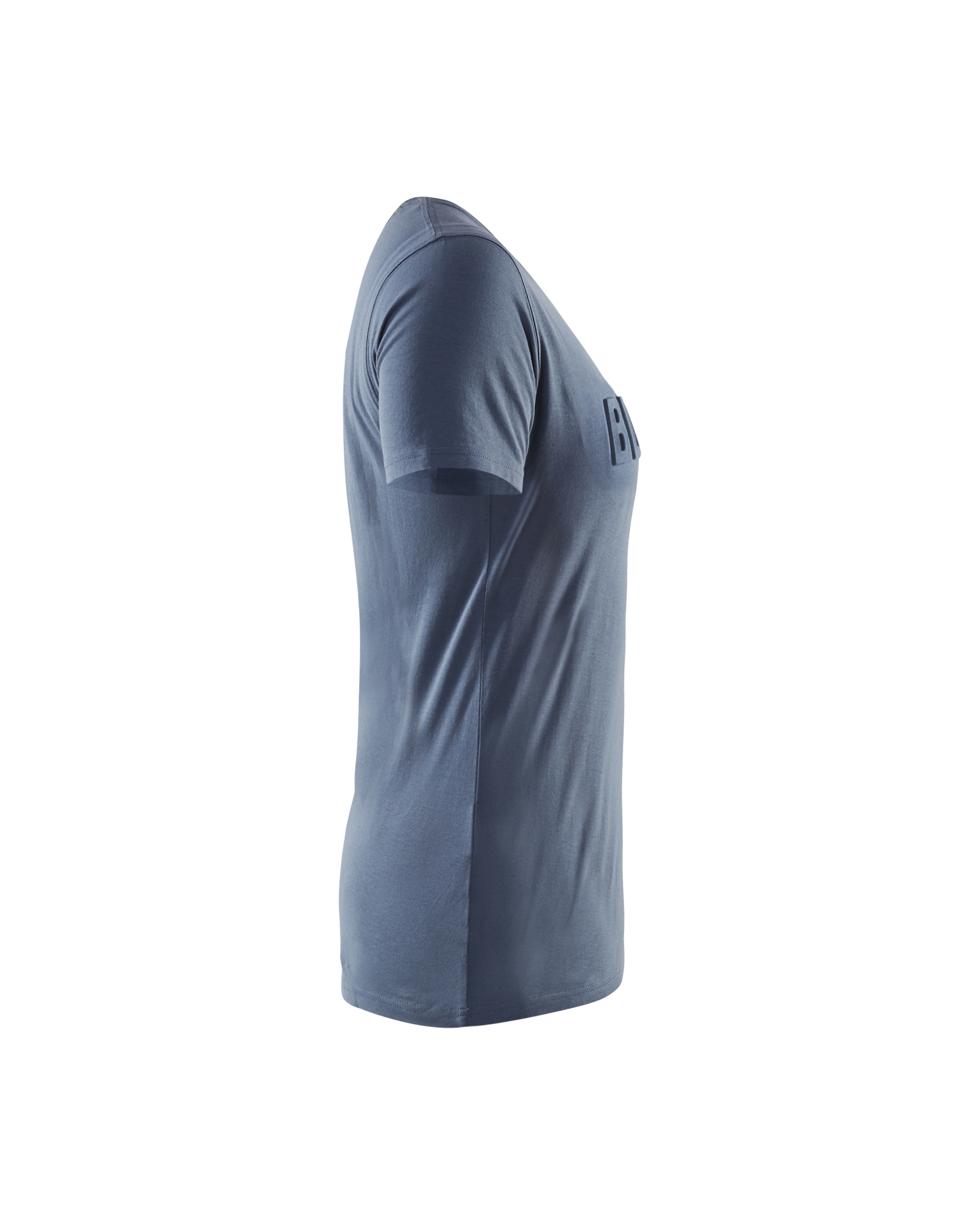 Blåkläder Dames T-shirt 3D 3431 - Blauw/Limited edition zijkant