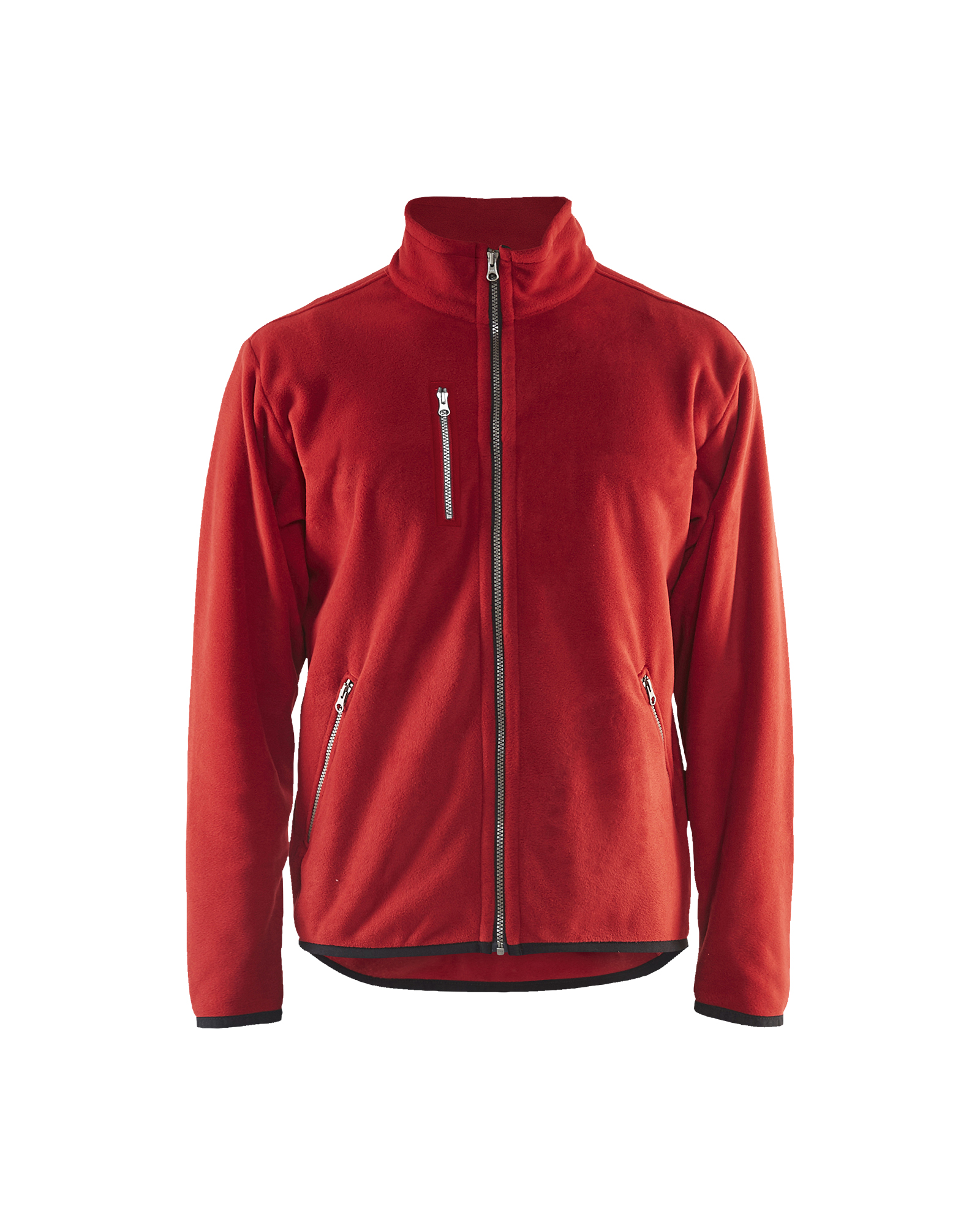 Blåkläder Fleecevest 4830 - Rood voorkant