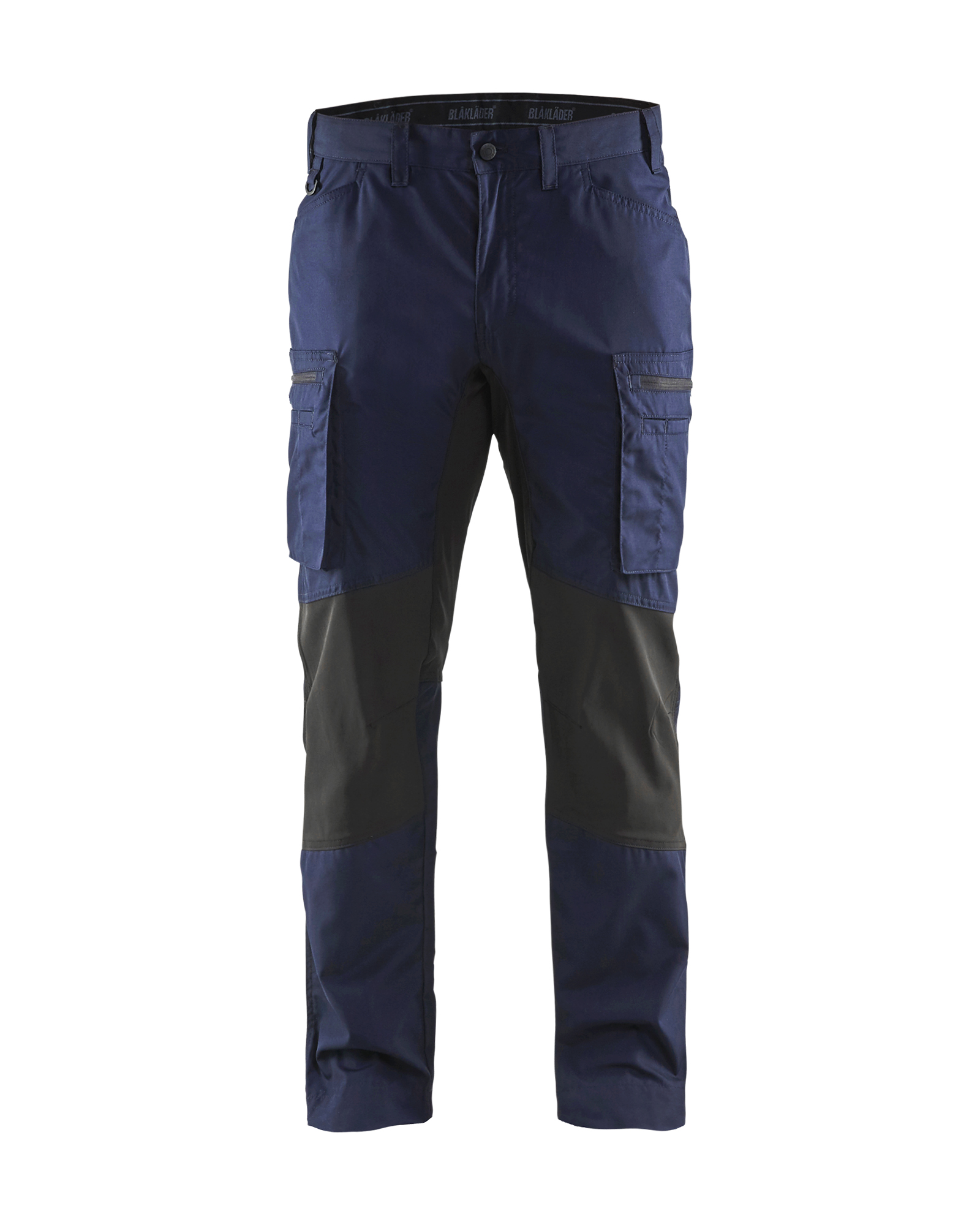 Blåkläder Service werkbroek stretch 14591845 - kleur Marineblauw/Zwart