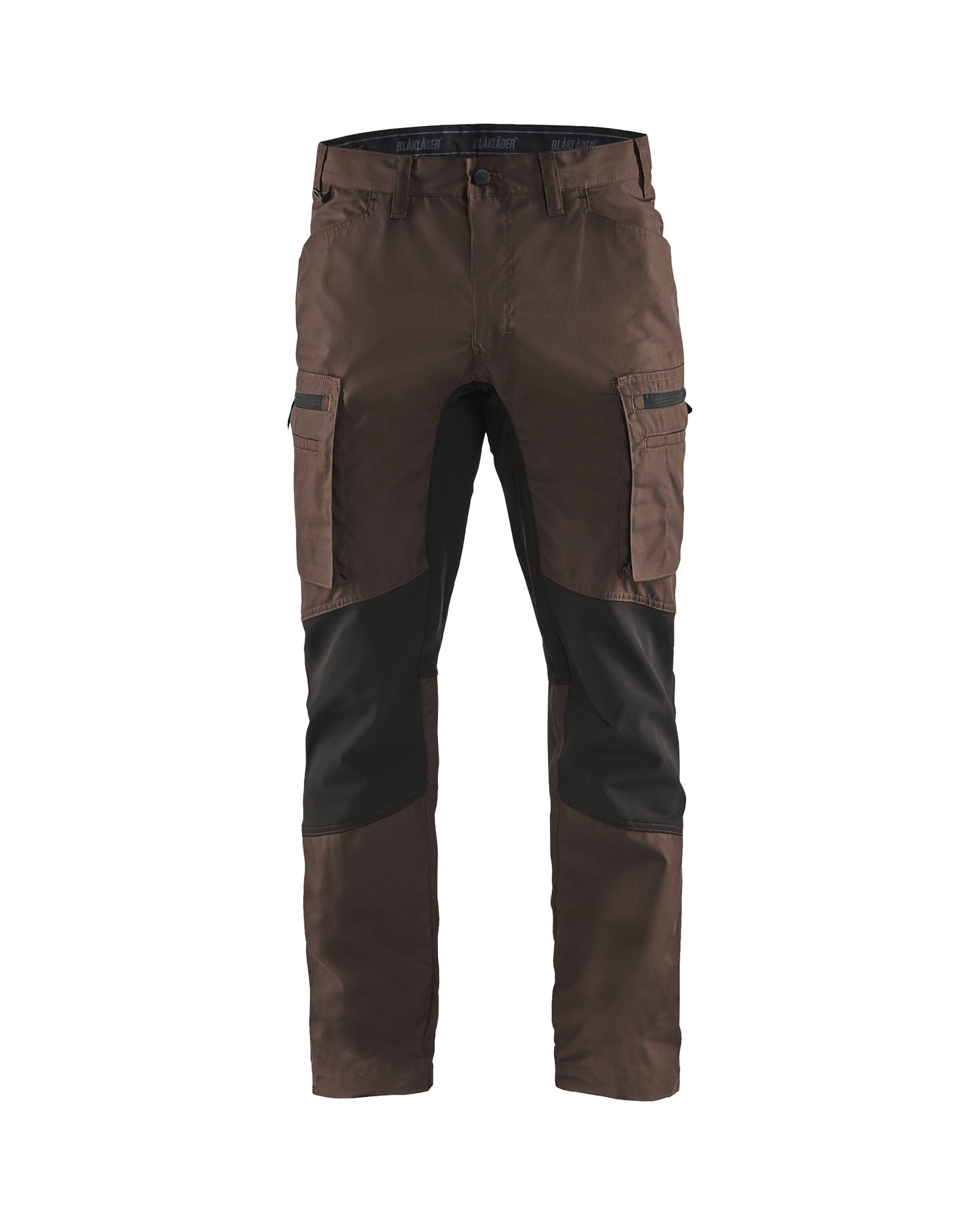 Blåkläder Service werkbroek stretch 14591845 - kleur Bruin/Zwart